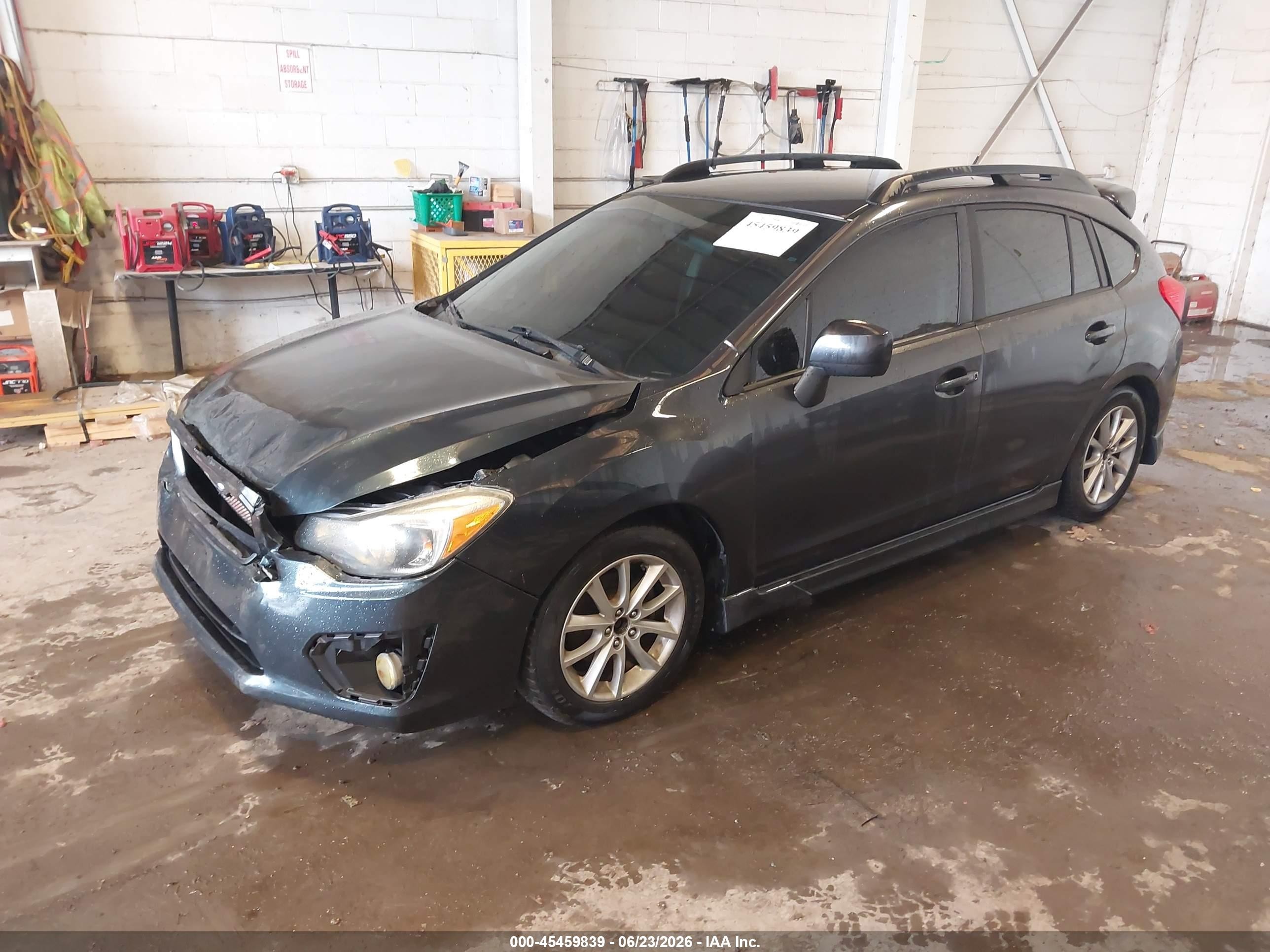 2013 Subaru Impreza 2.0i Sport Premium Gray vin: JF1GPAL6XD2883962