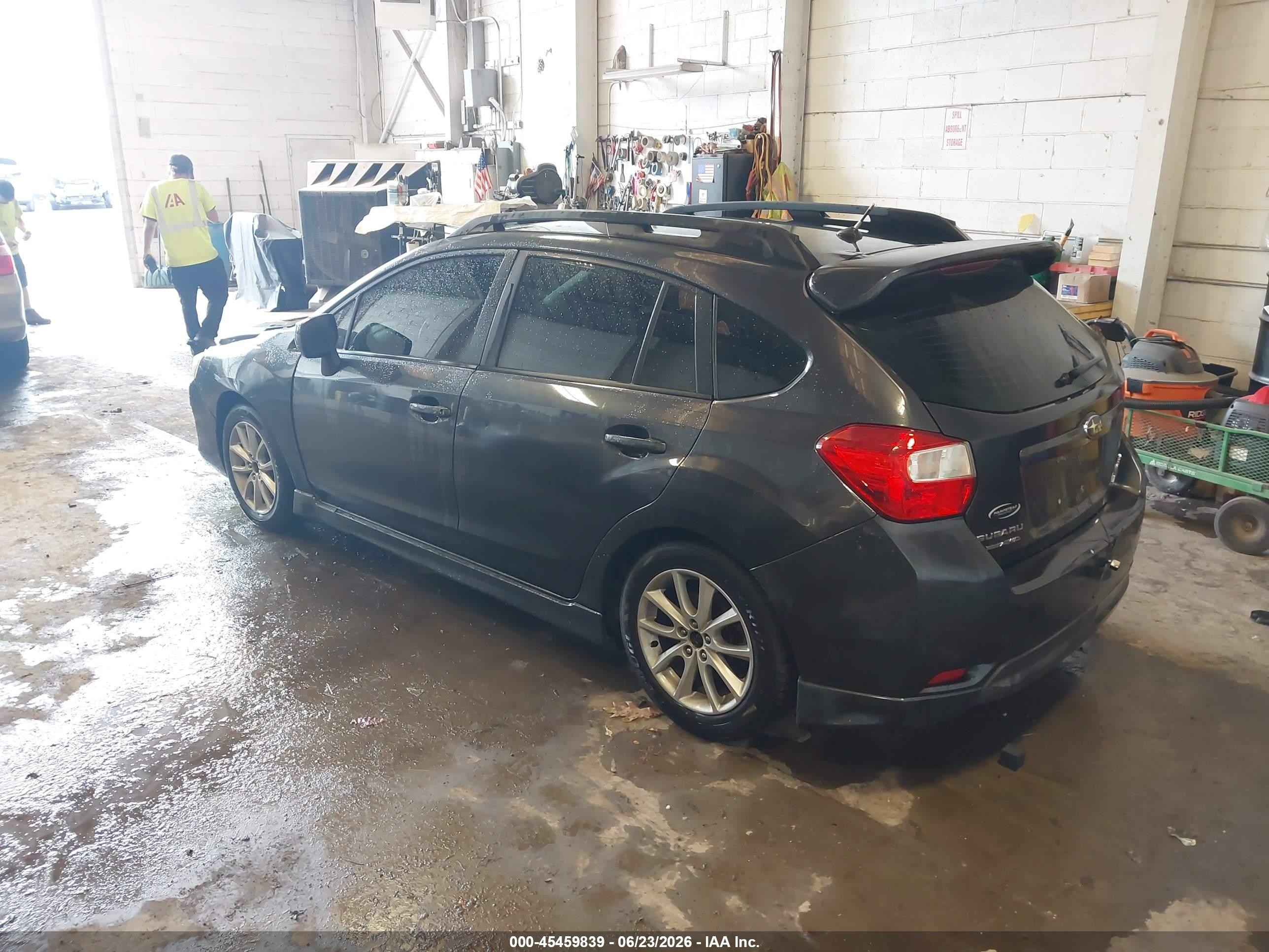 2013 Subaru Impreza 2.0i Sport Premium Gray vin: JF1GPAL6XD2883962