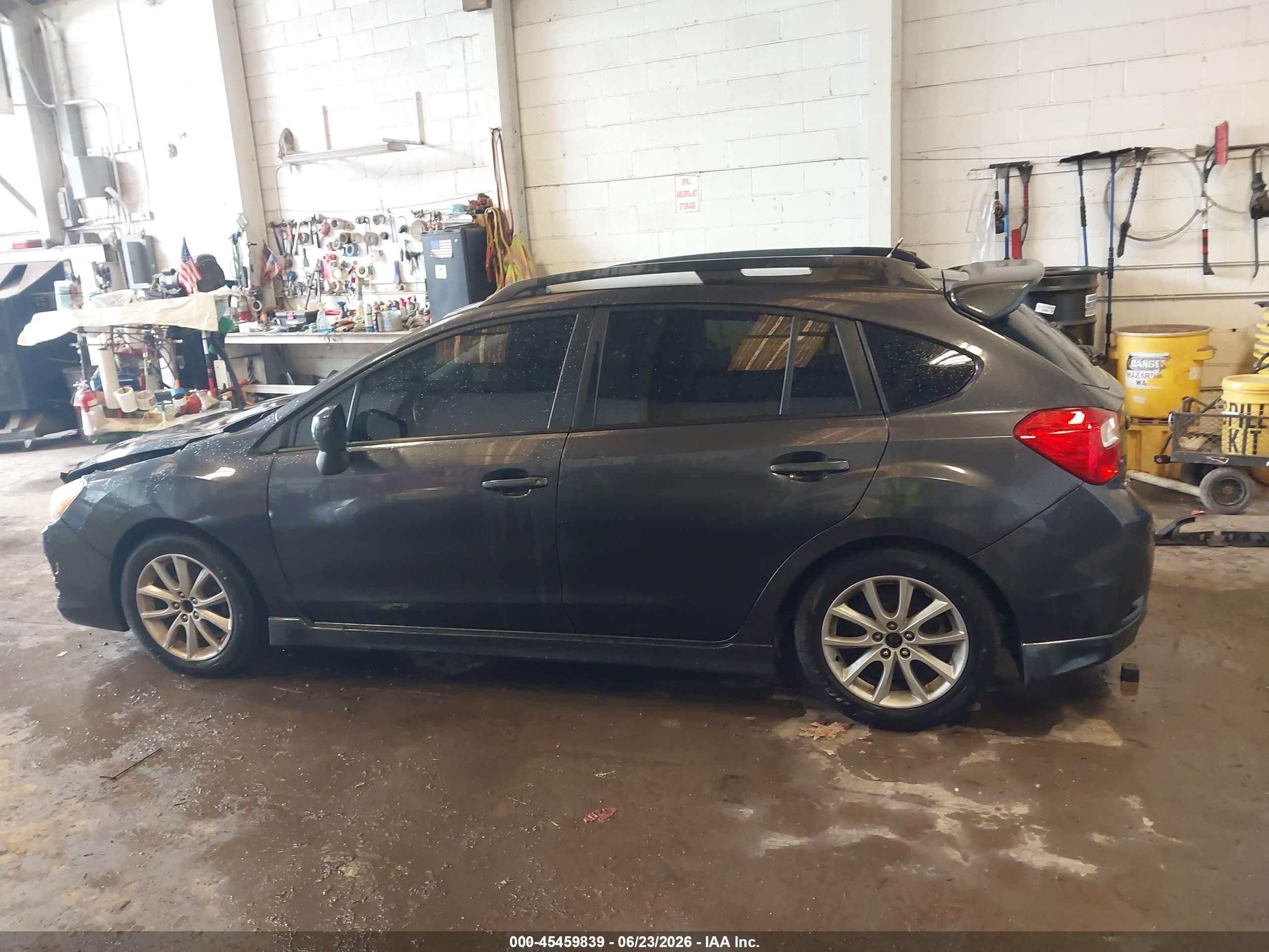 2013 Subaru Impreza 2.0i Sport Premium Gray vin: JF1GPAL6XD2883962