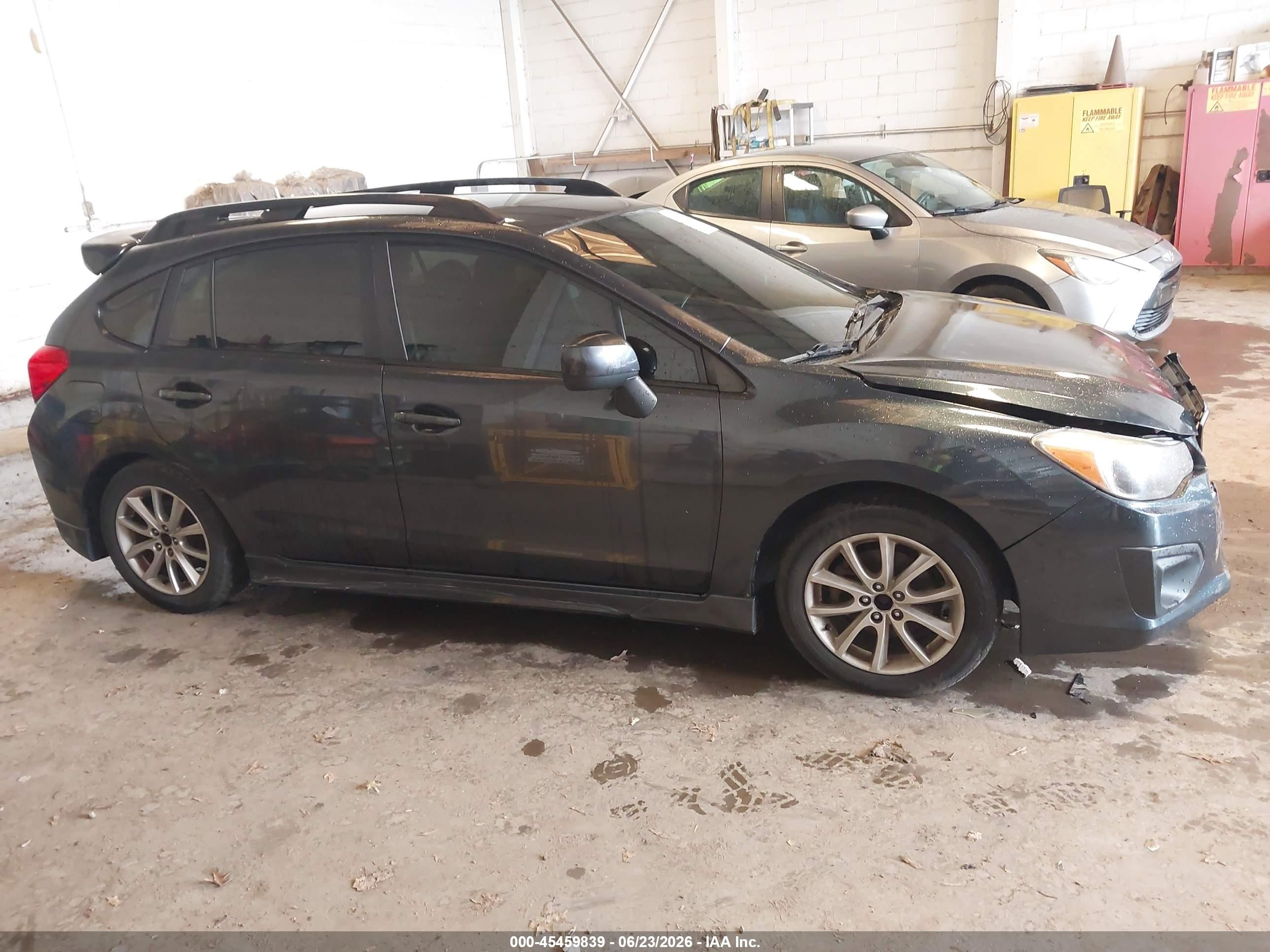 2013 Subaru Impreza 2.0i Sport Premium Gray vin: JF1GPAL6XD2883962