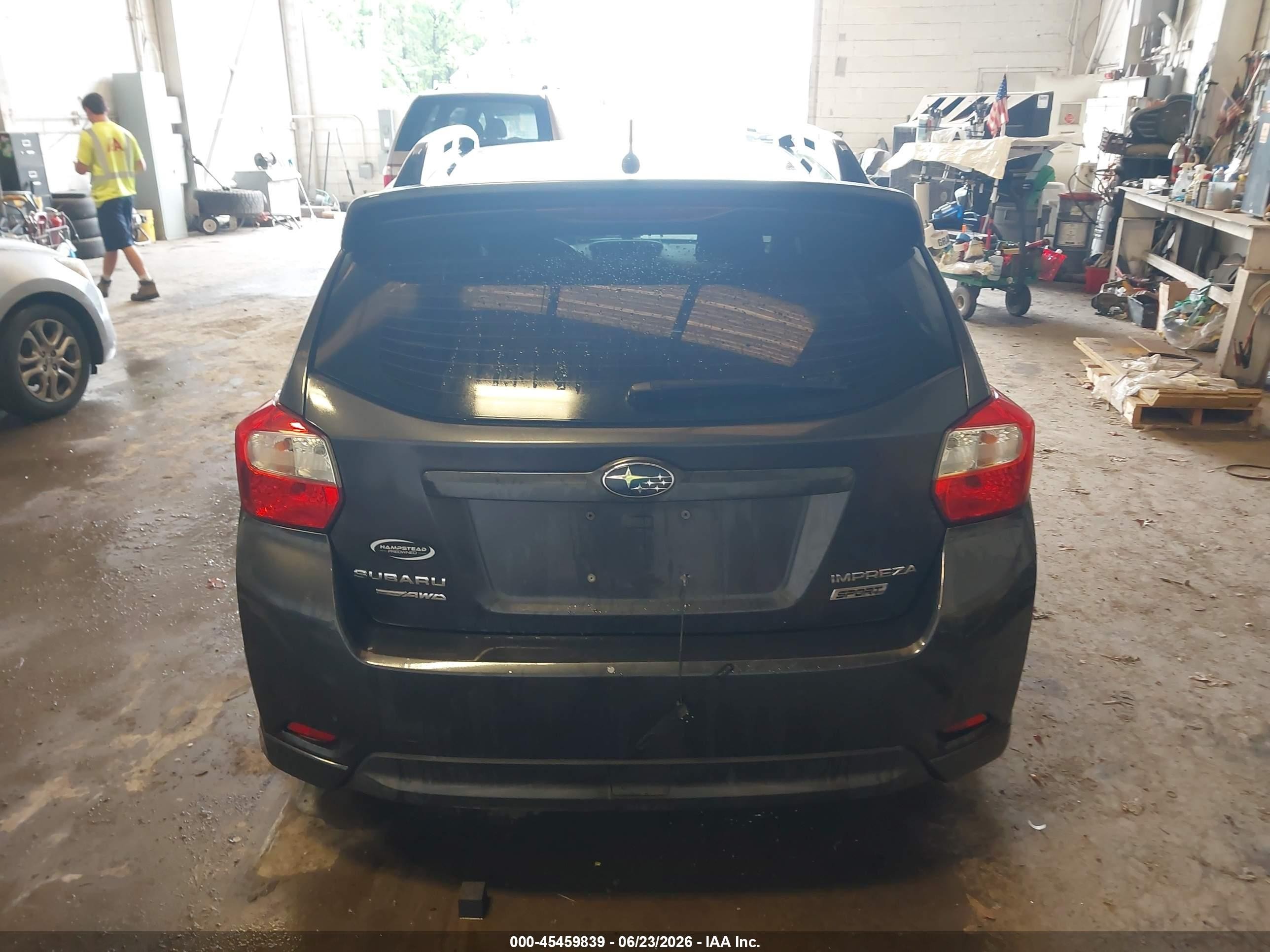 2013 Subaru Impreza 2.0i Sport Premium Gray vin: JF1GPAL6XD2883962