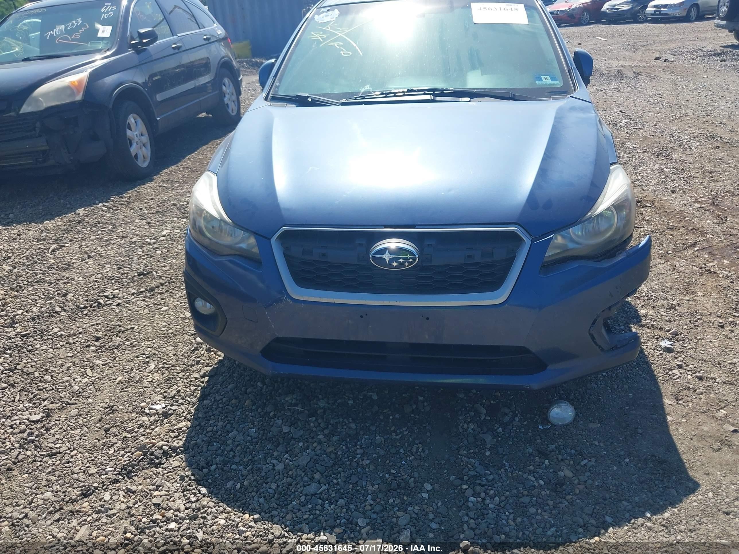 2013 Subaru Impreza 2.0i Sport Premium Синий vin: JF1GPAL6XDH208075