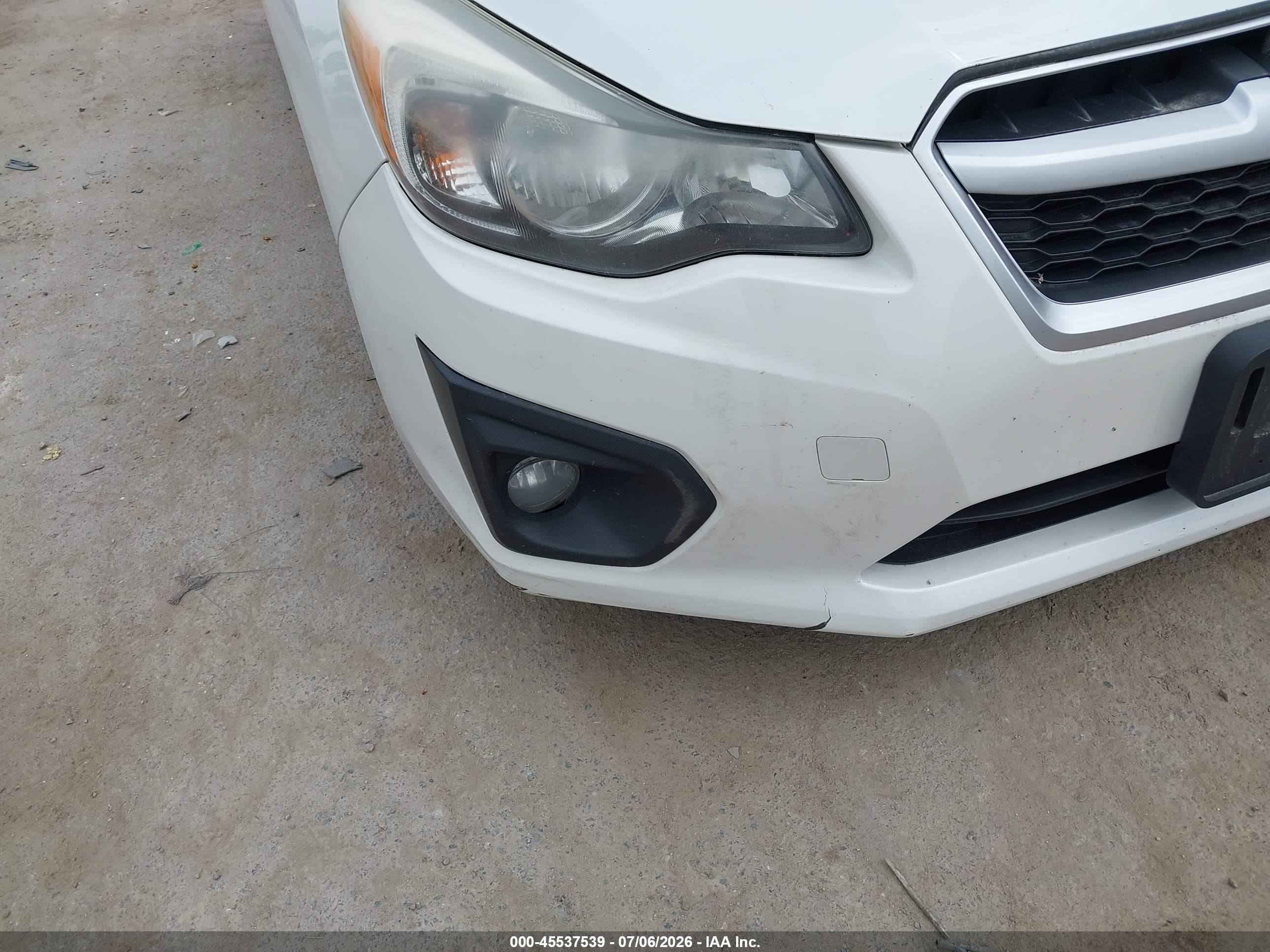 2014 Subaru Impreza 2.0i Sport Premium White vin: JF1GPAL6XE8264552