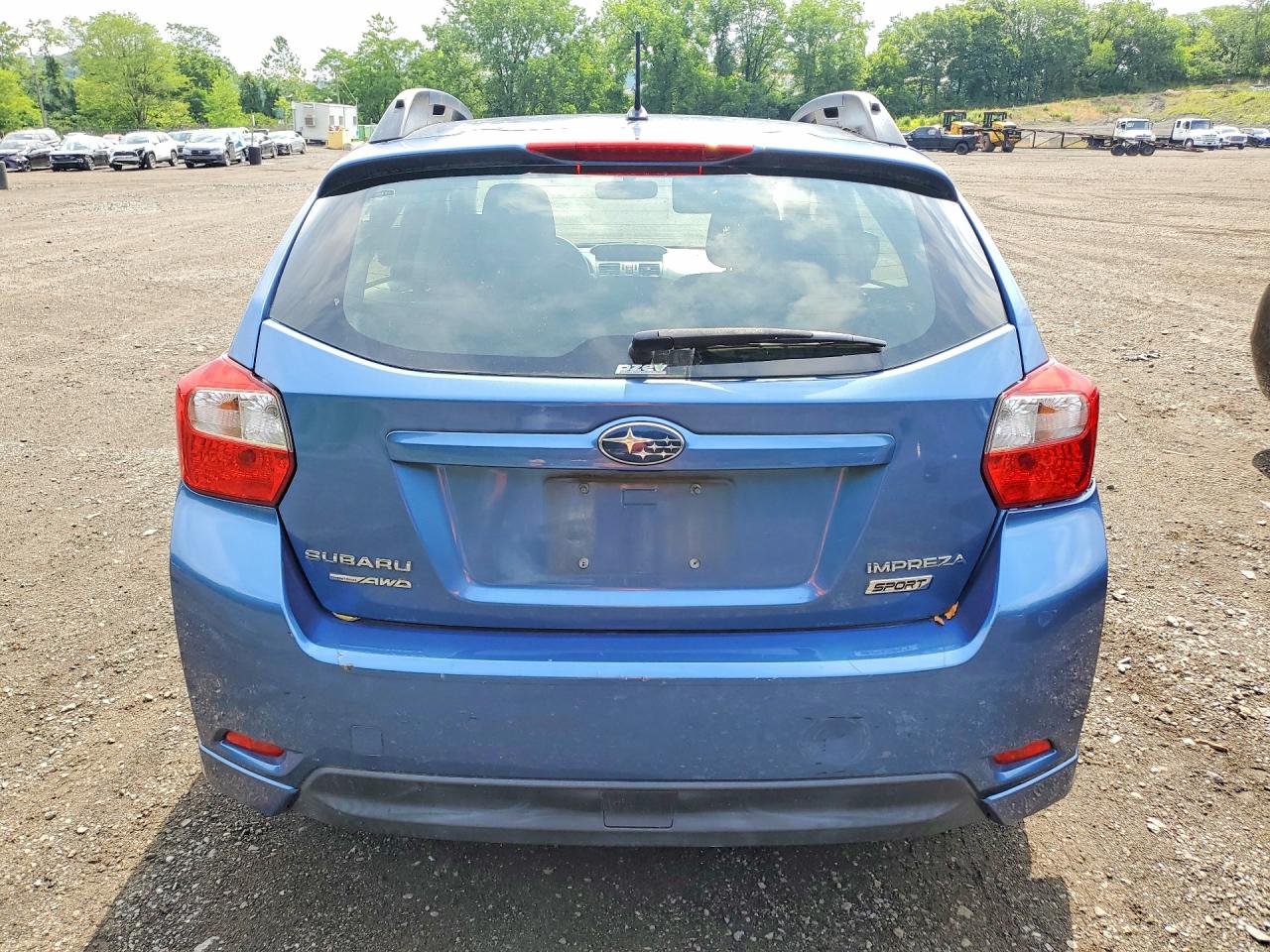 2014 Subaru Impreza Sport Premium Blue vin: JF1GPAL6XE8286941
