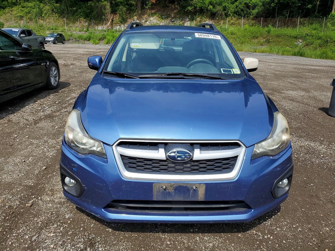 2014 Subaru Impreza Sport Premium Blue vin: JF1GPAL6XE8286941