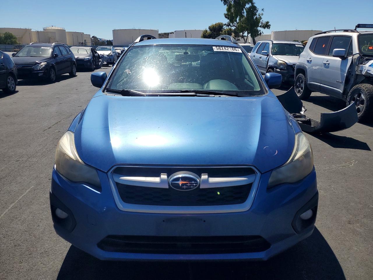 2014 Subaru Impreza Sport Premium Blue vin: JF1GPAL6XE8288012