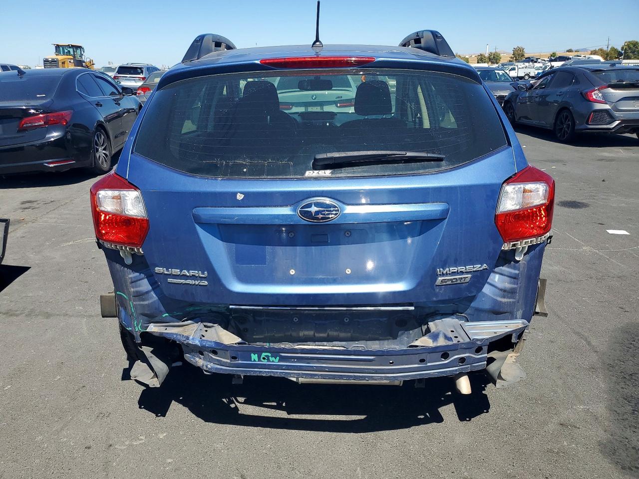 2014 Subaru Impreza Sport Premium Blue vin: JF1GPAL6XE8288012