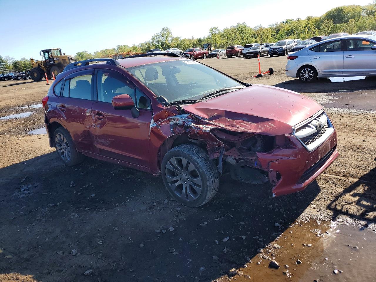 2014 Subaru Impreza Sport Premium Maroon vin: JF1GPAL6XE8292237
