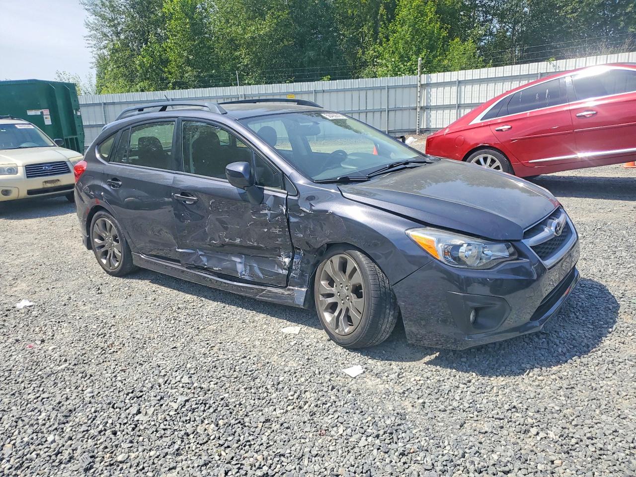2014 Subaru Impreza Sport Premium Charcoal vin: JF1GPAL6XE8301809