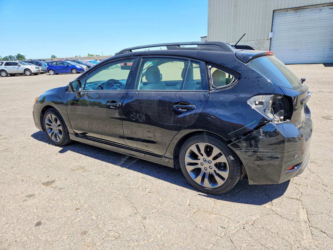 2014 Subaru Impreza Sport Premium Black vin: JF1GPAL6XE8312566