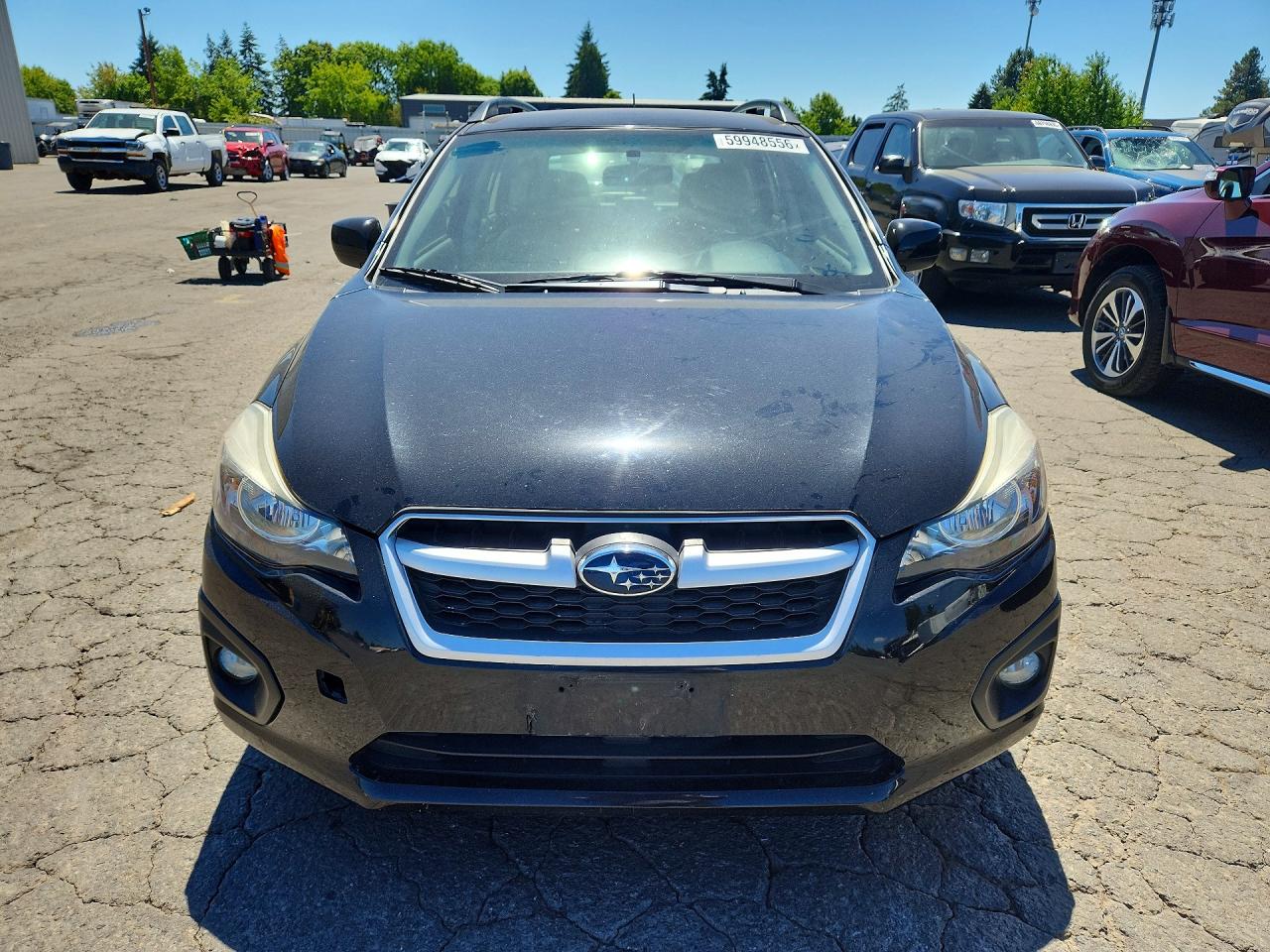 2014 Subaru Impreza Sport Premium Black vin: JF1GPAL6XE8312566