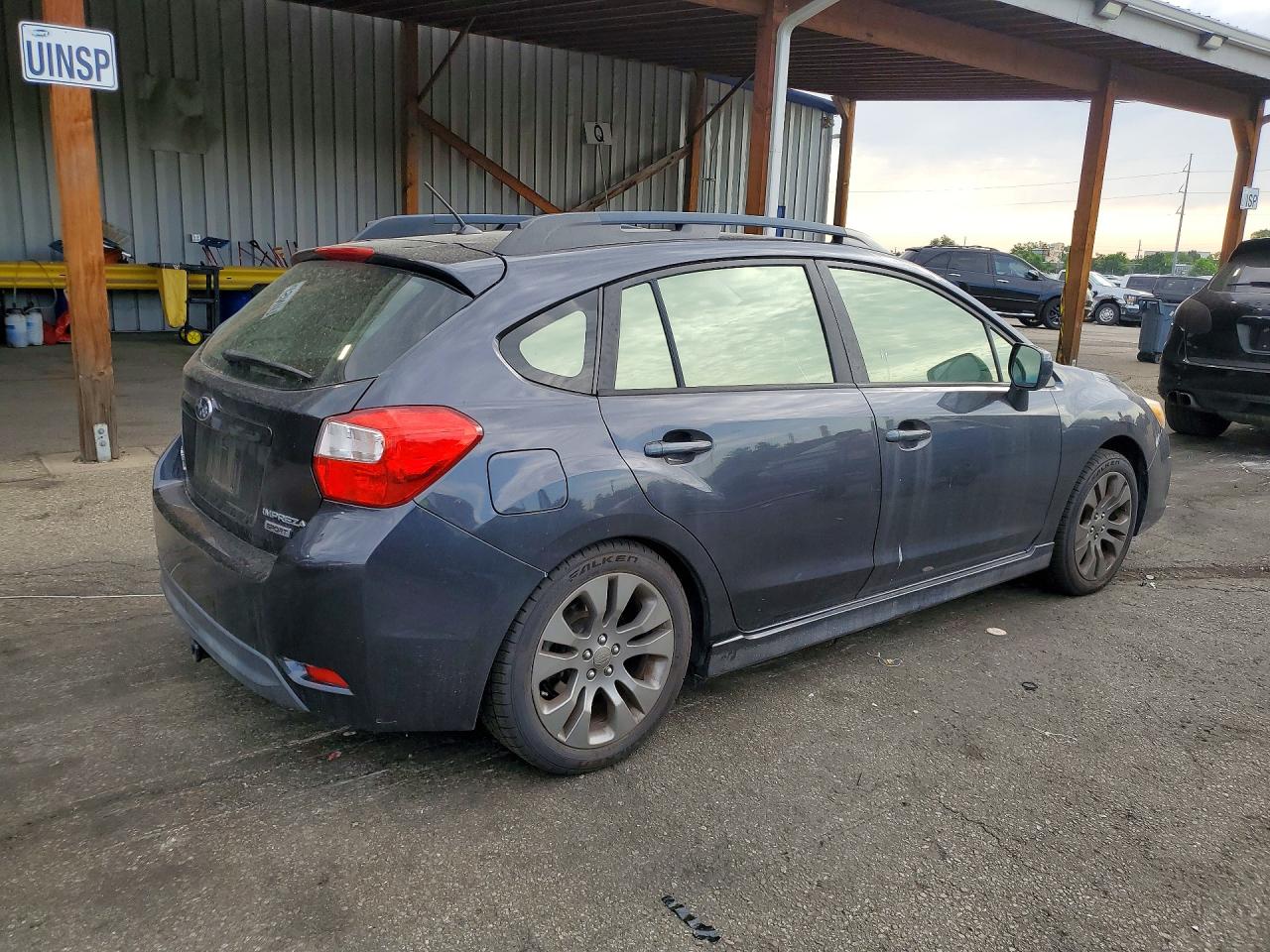 2014 Subaru Impreza Sport Premium Gray vin: JF1GPAL6XE9246823