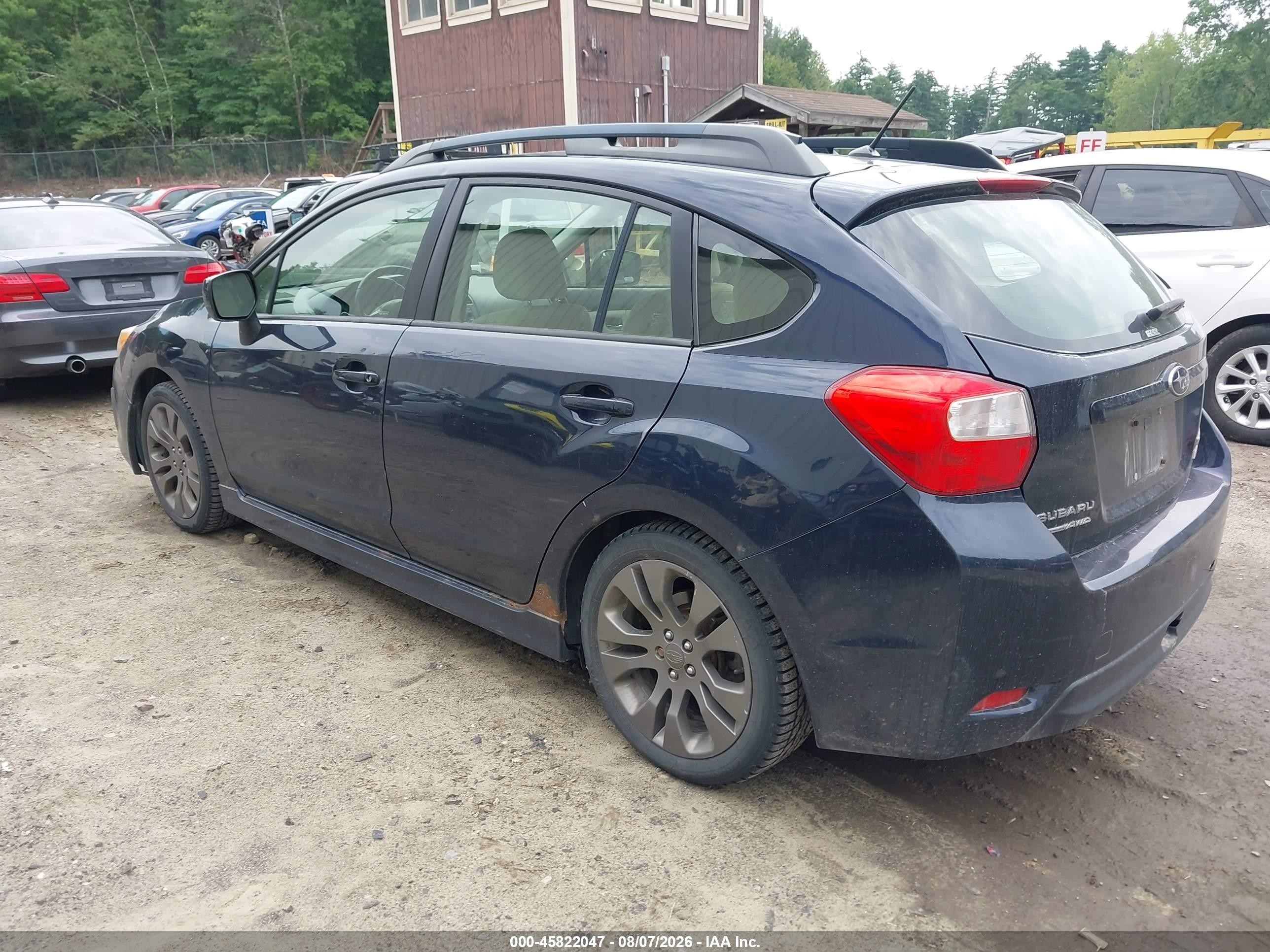 2014 Subaru Impreza 2.0i Sport Premium Navy vin: JF1GPAL6XEG283964