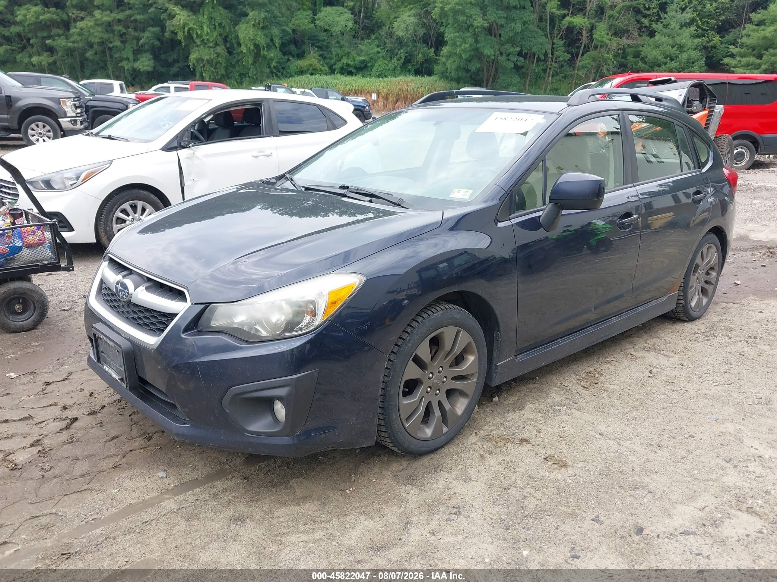 2014 Subaru Impreza 2.0i Sport Premium Navy vin: JF1GPAL6XEG283964