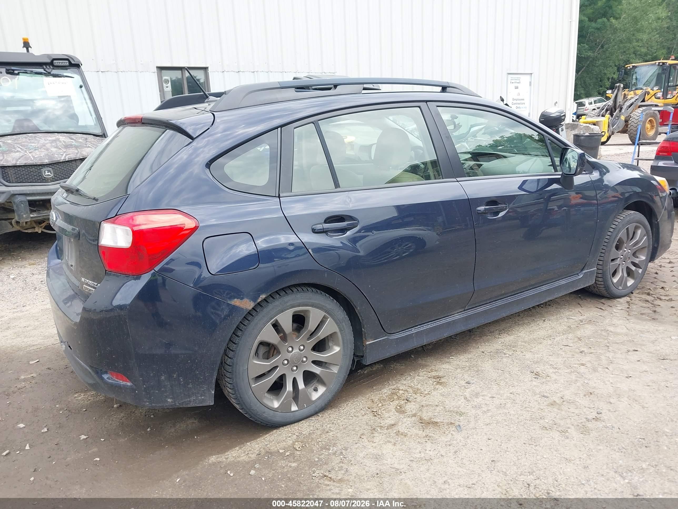 2014 Subaru Impreza 2.0i Sport Premium Navy vin: JF1GPAL6XEG283964