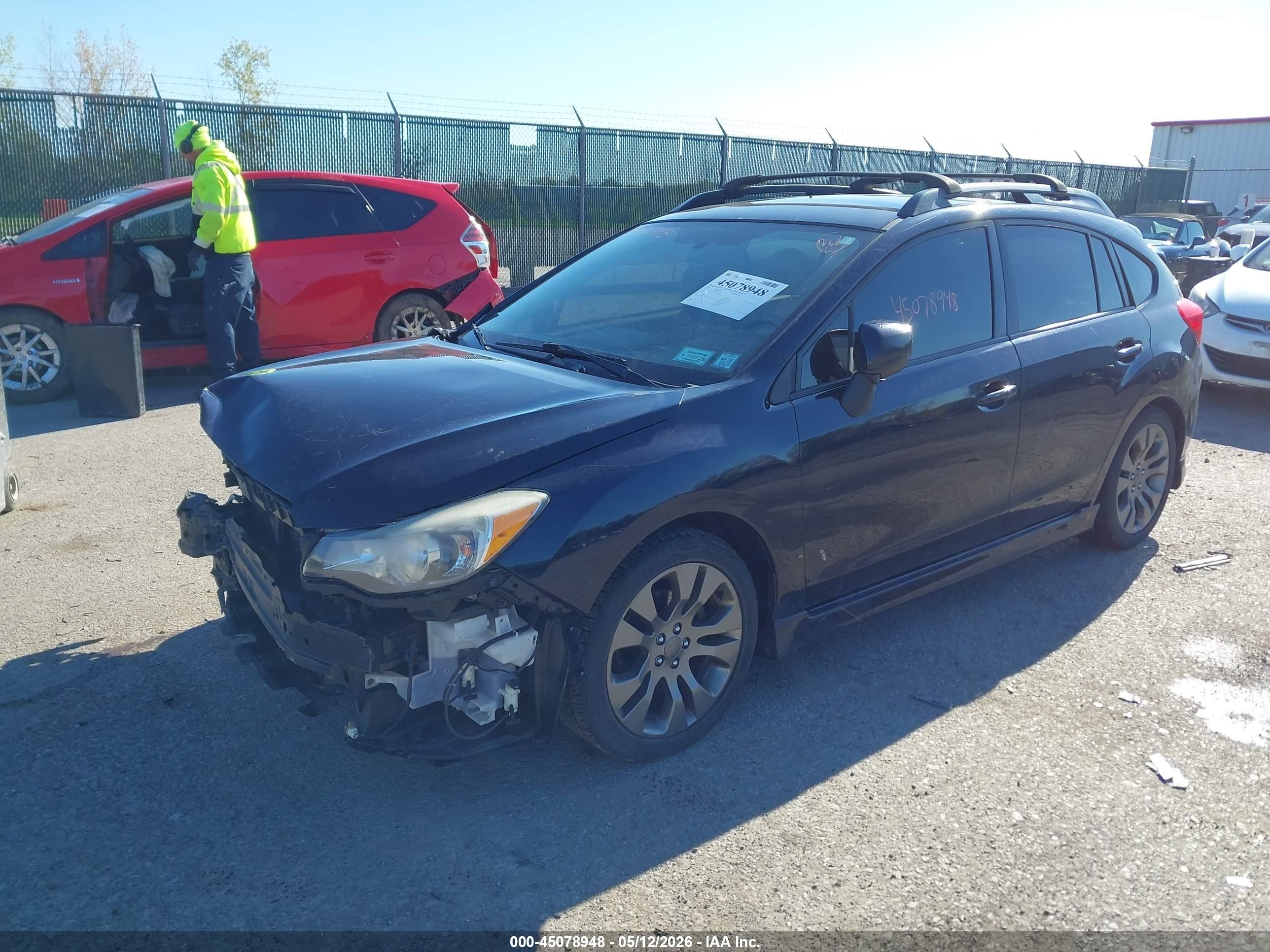 2014 Subaru Impreza 2.0i Sport Premium Black vin: JF1GPAL6XEH278595
