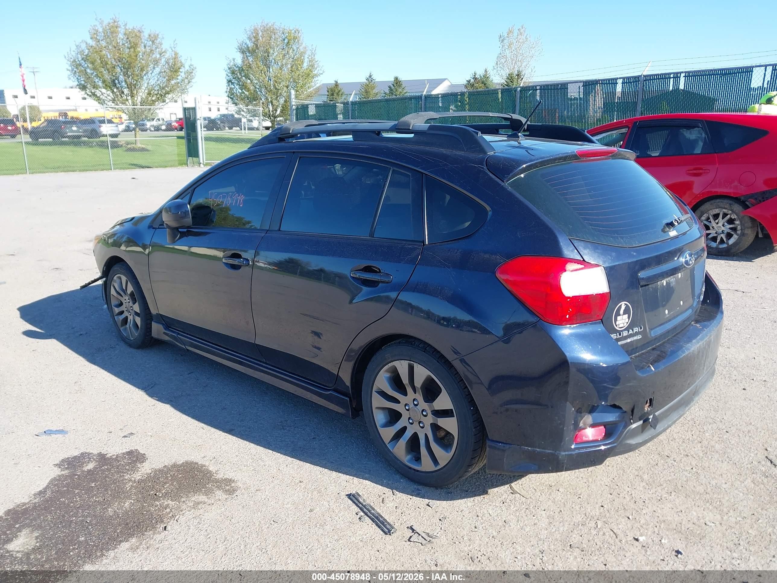 2014 Subaru Impreza 2.0i Sport Premium Black vin: JF1GPAL6XEH278595
