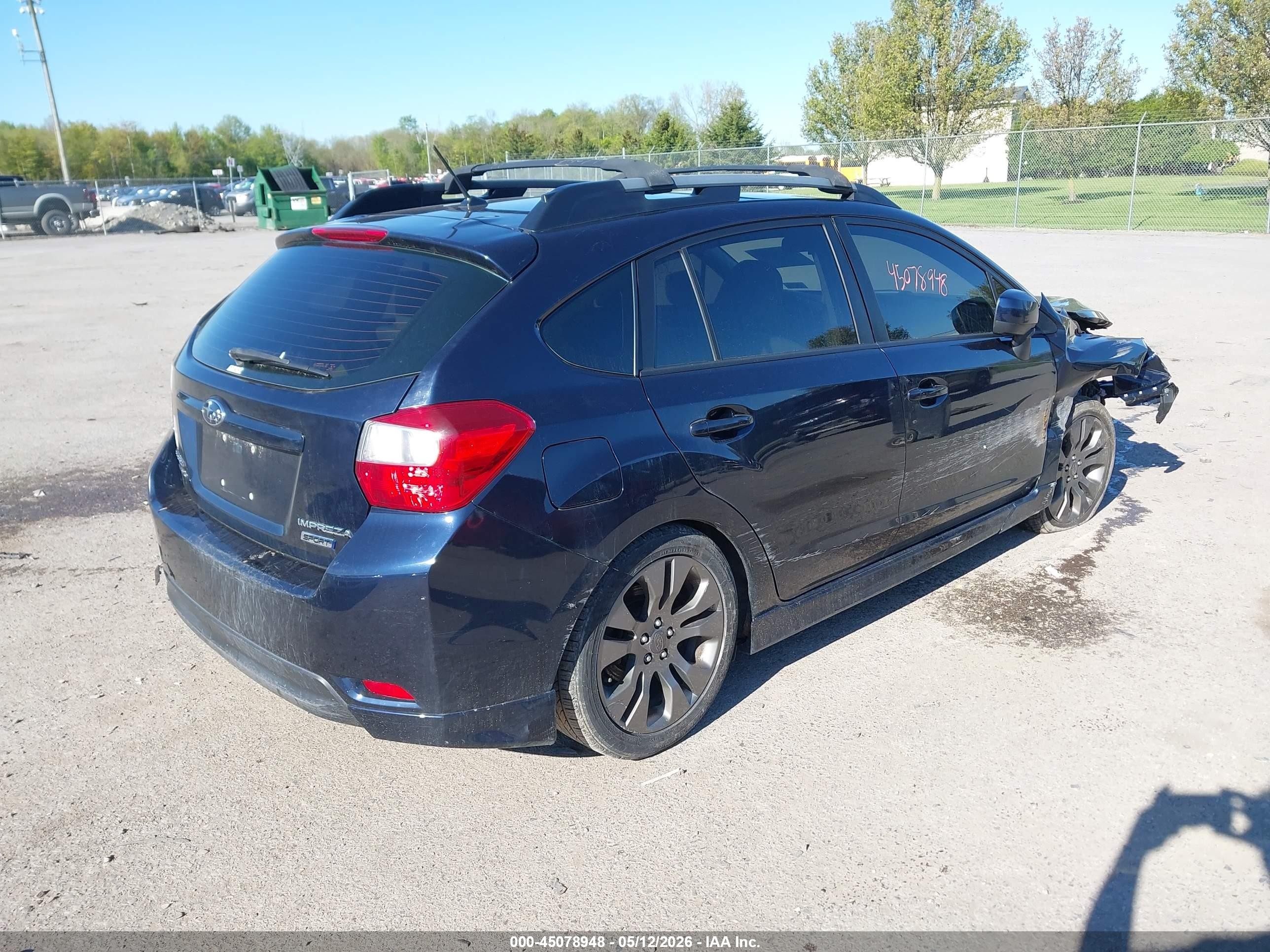 2014 Subaru Impreza 2.0i Sport Premium Black vin: JF1GPAL6XEH278595