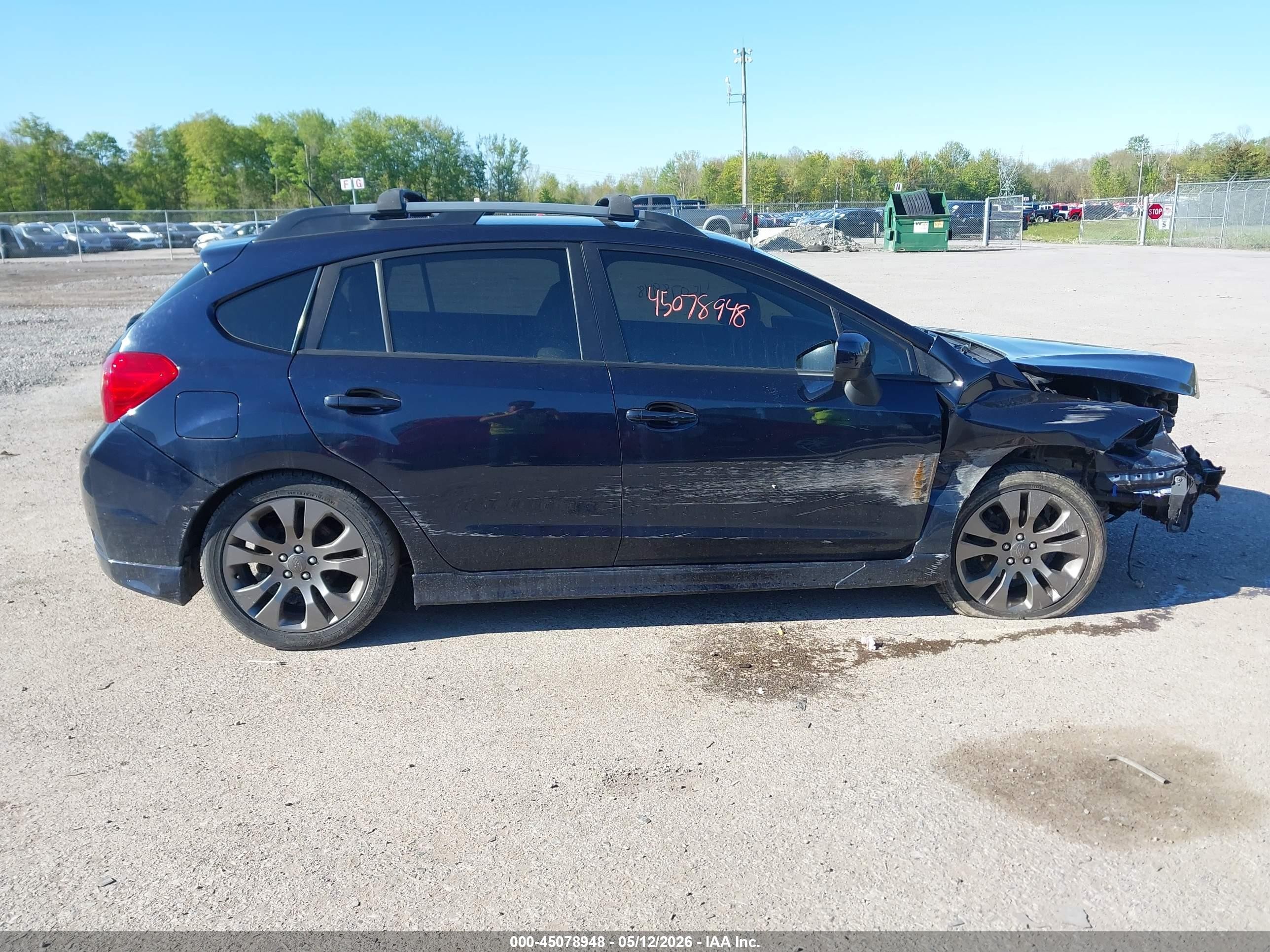 2014 Subaru Impreza 2.0i Sport Premium Black vin: JF1GPAL6XEH278595