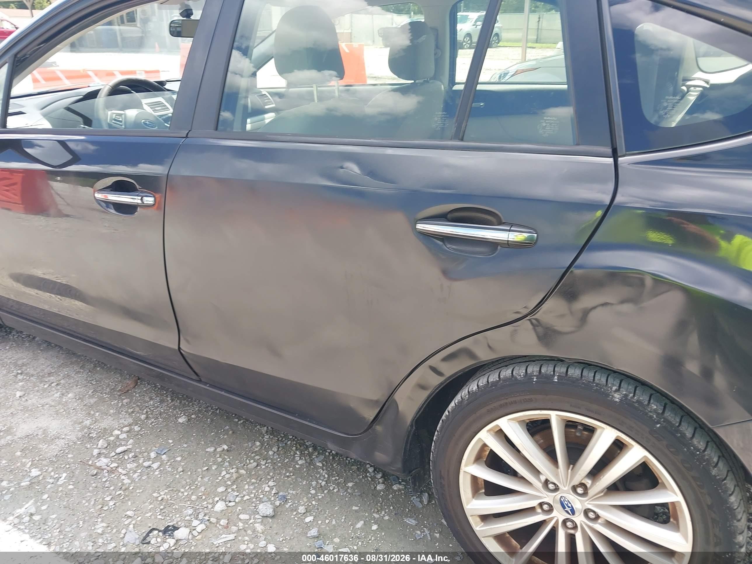 2015 Subaru Impreza 2.0i Limited Black vin: JF1GPAM61F8200142