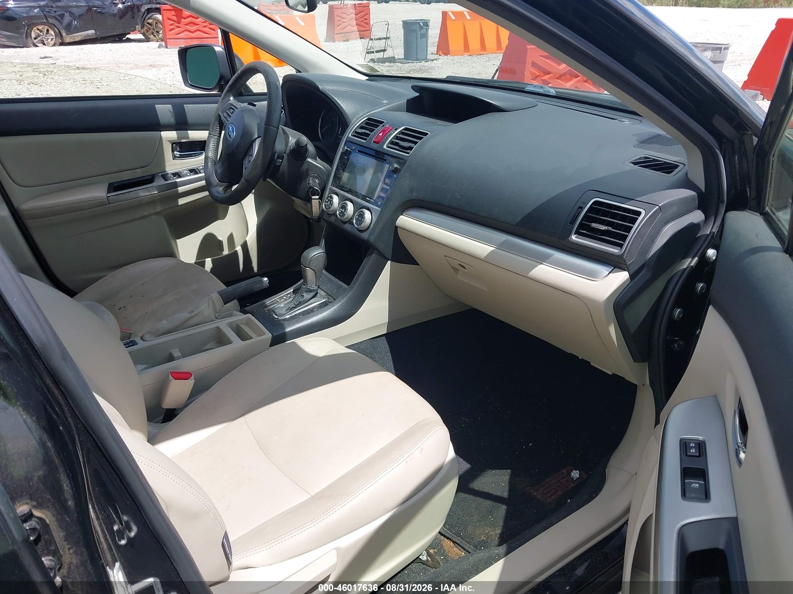 2015 Subaru Impreza 2.0i Limited Black vin: JF1GPAM61F8200142