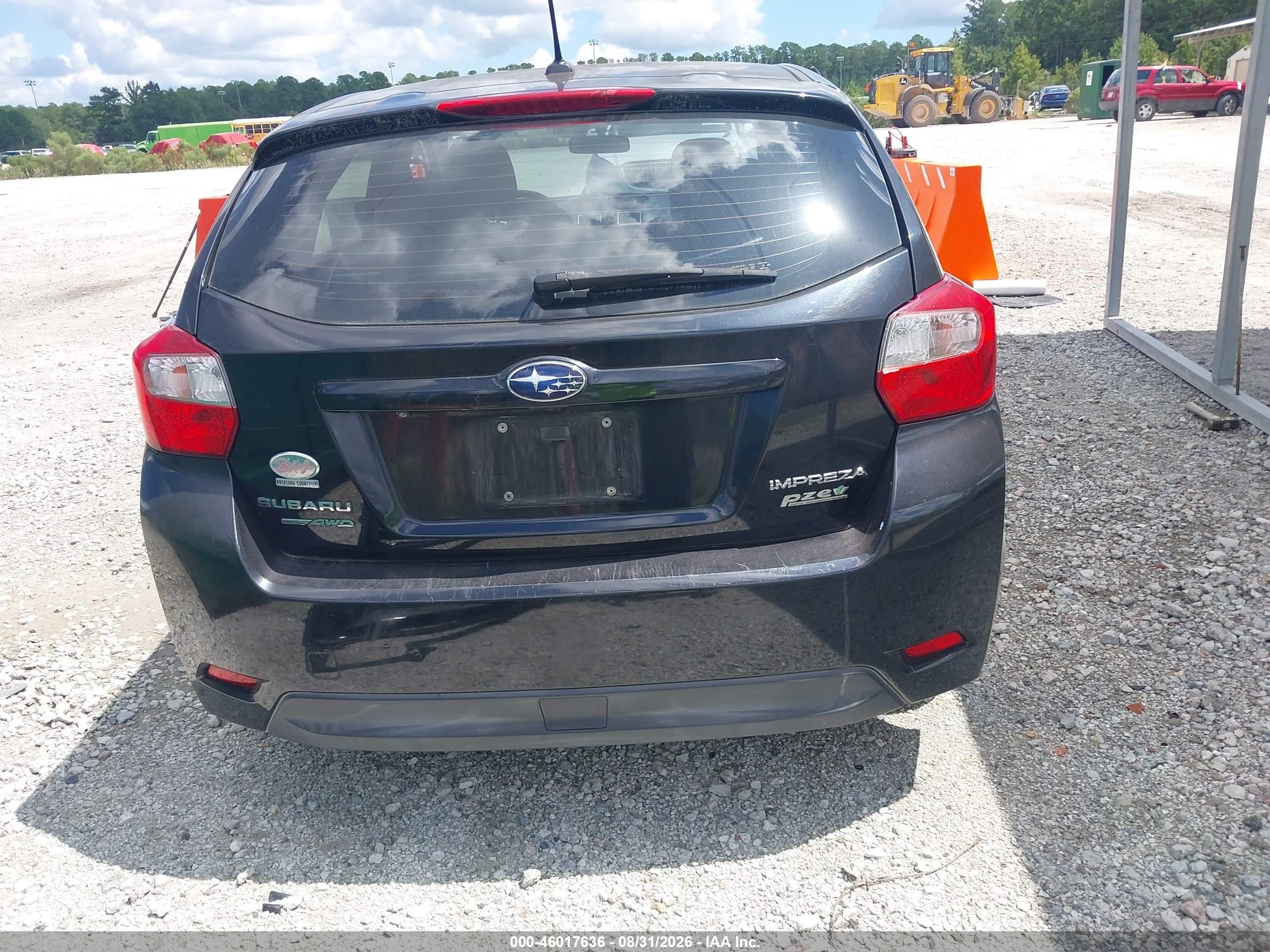 2015 Subaru Impreza 2.0i Limited Black vin: JF1GPAM61F8200142