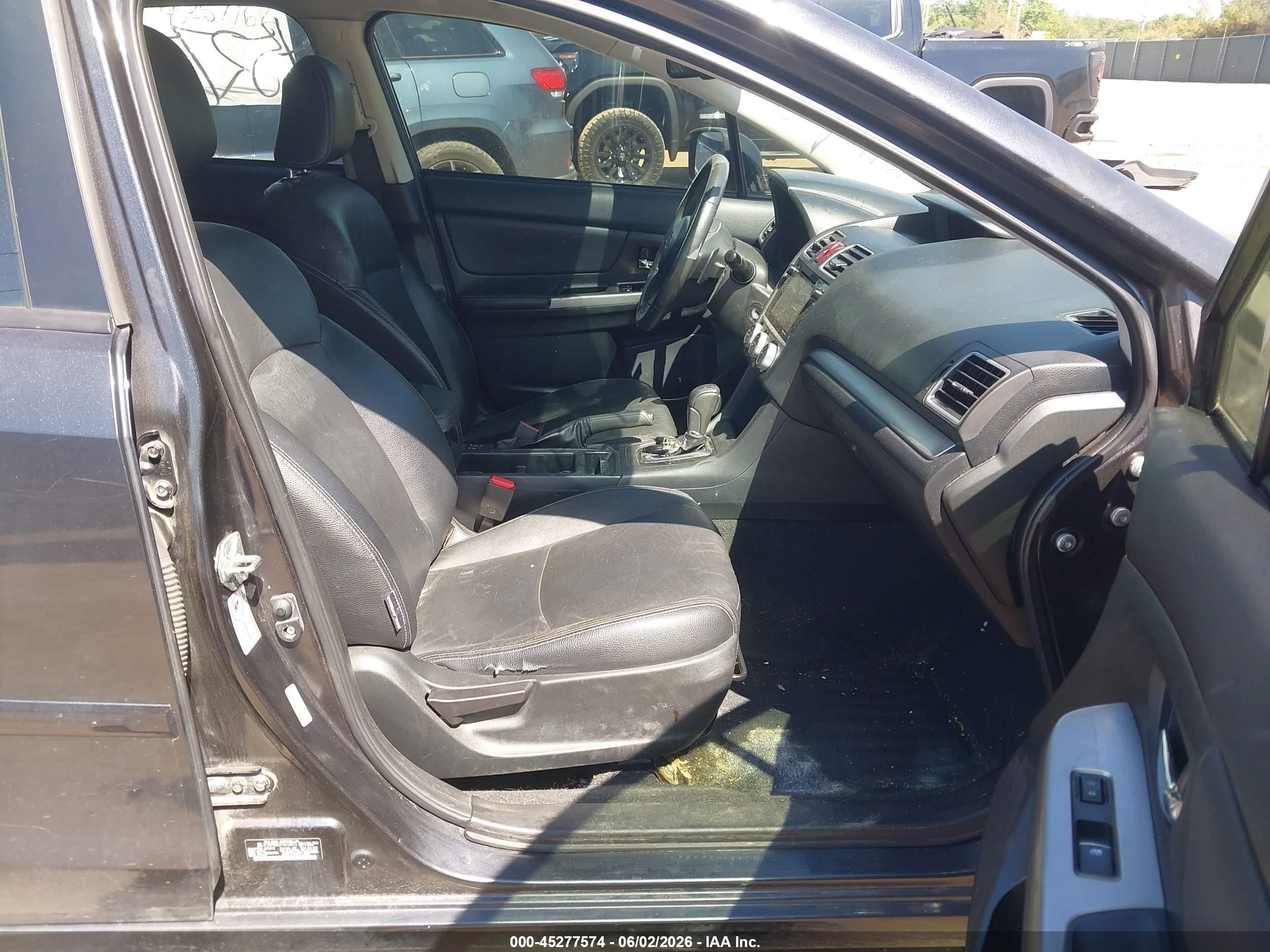 2015 Subaru Impreza 2.0i Limited Черный vin: JF1GPAM62FH210873