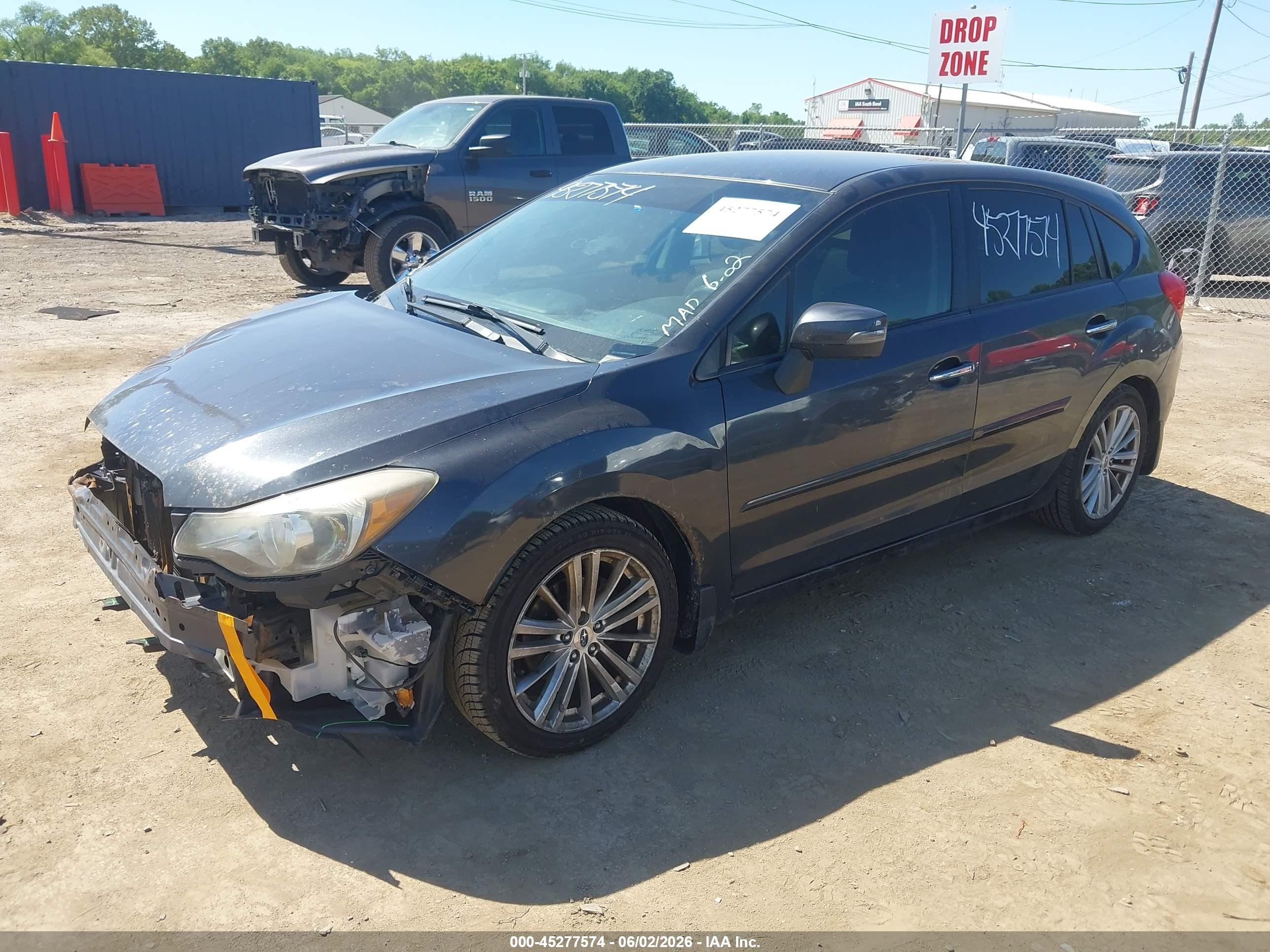 2015 Subaru Impreza 2.0i Limited Черный vin: JF1GPAM62FH210873