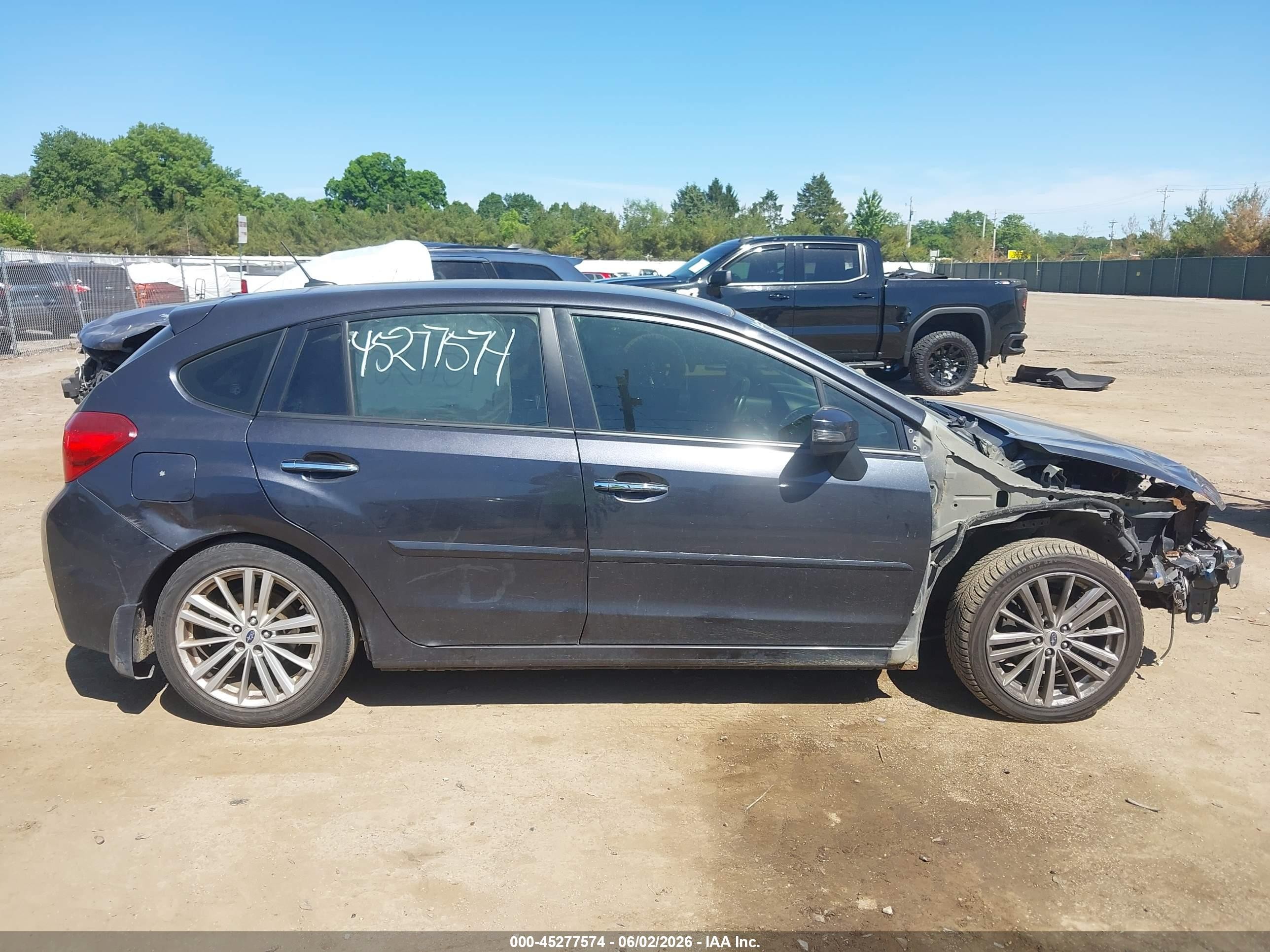 2015 Subaru Impreza 2.0i Limited Черный vin: JF1GPAM62FH210873