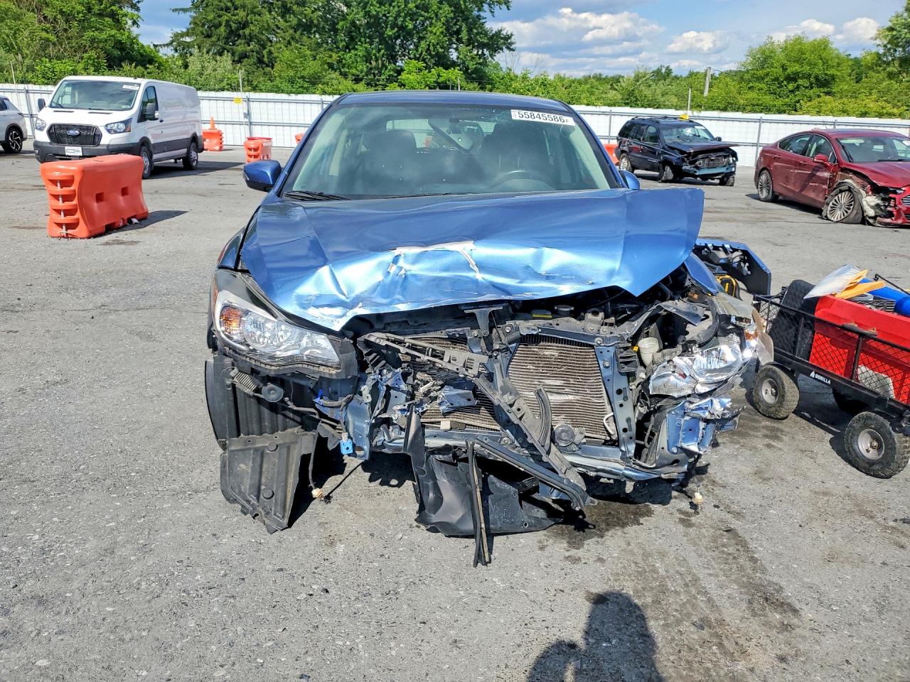 2015 Subaru Impreza Limited Синий vin: JF1GPAM68FH240086