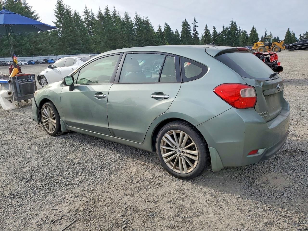 2015 Subaru Impreza Limited Green vin: JF1GPAM68FH305020