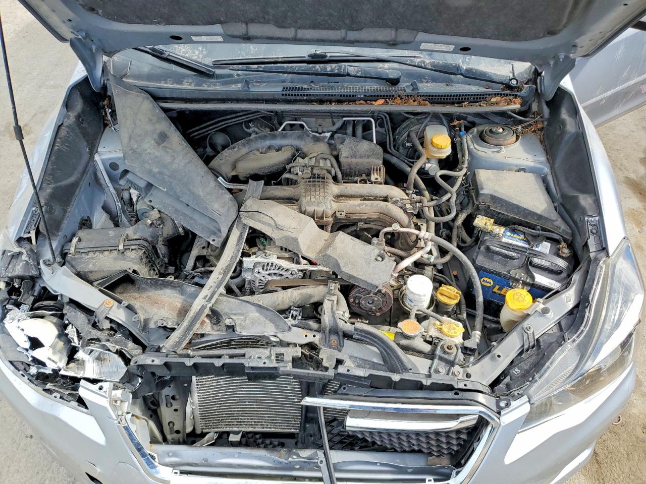 2016 Subaru Impreza Sport Premium Серебряный vin: JF1GPAP62G8251601