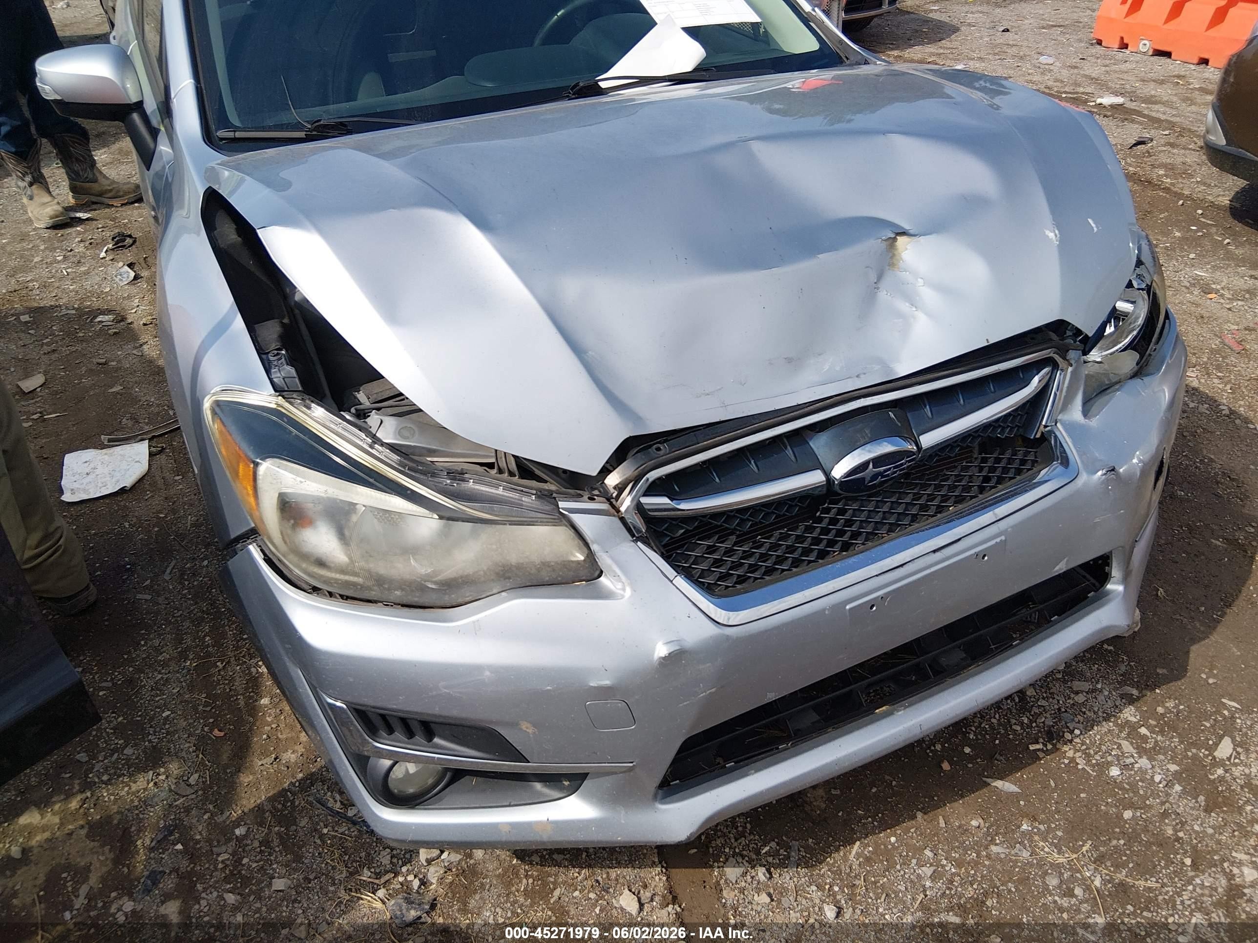 2016 Subaru Impreza 2.0i Sport Premium Light Blue vin: JF1GPAP65G8226191