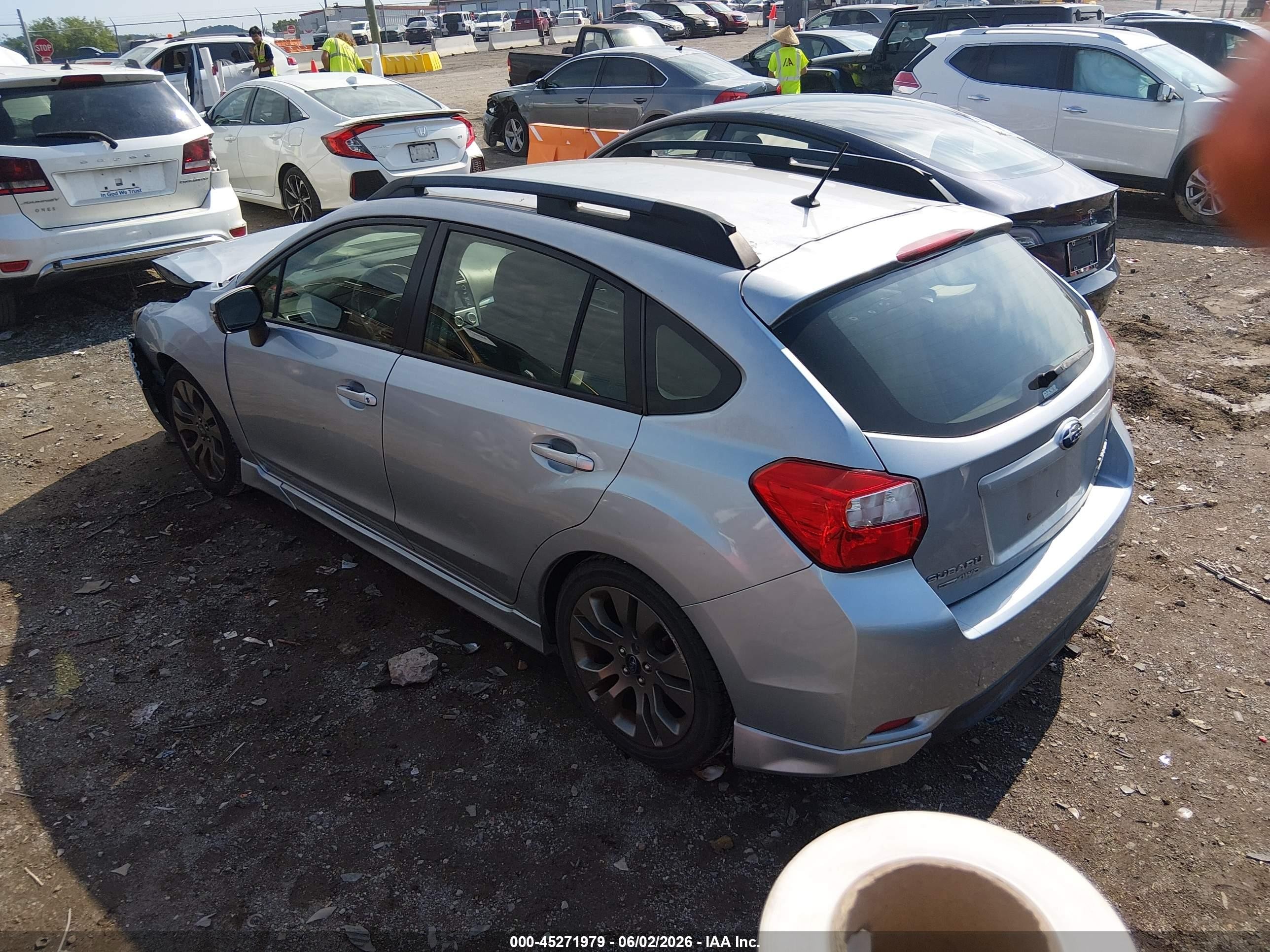 2016 Subaru Impreza 2.0i Sport Premium Light Blue vin: JF1GPAP65G8226191