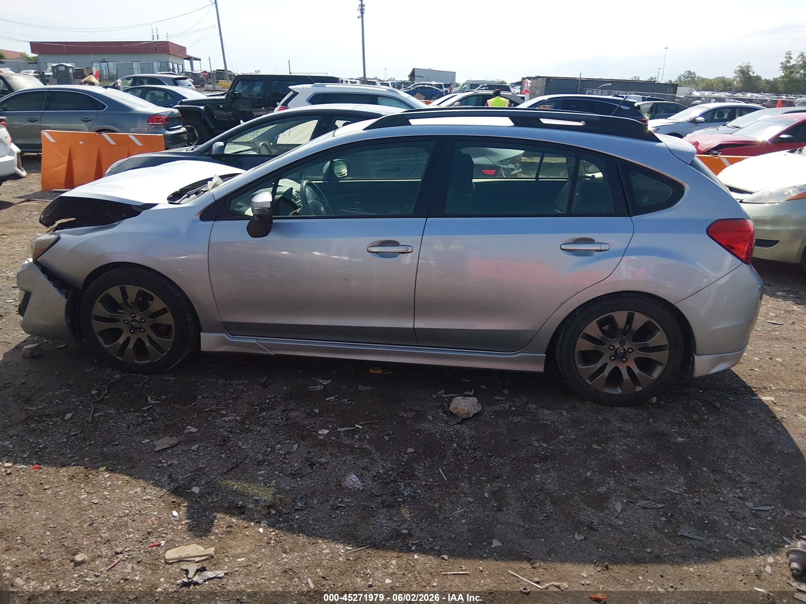 2016 Subaru Impreza 2.0i Sport Premium Light Blue vin: JF1GPAP65G8226191