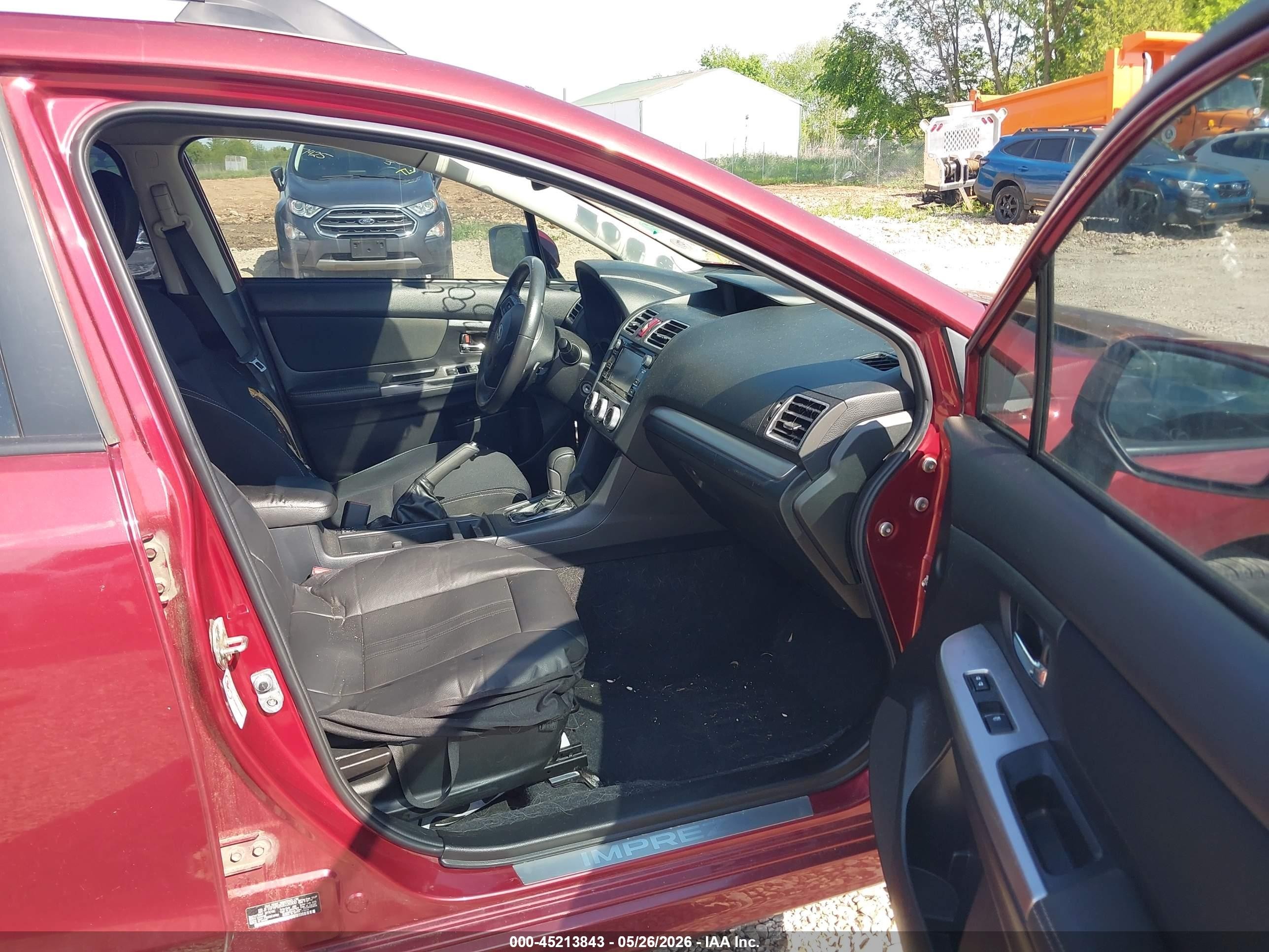2016 Subaru Impreza 2.0i Sport Premium Maroon vin: JF1GPAP68G8226900