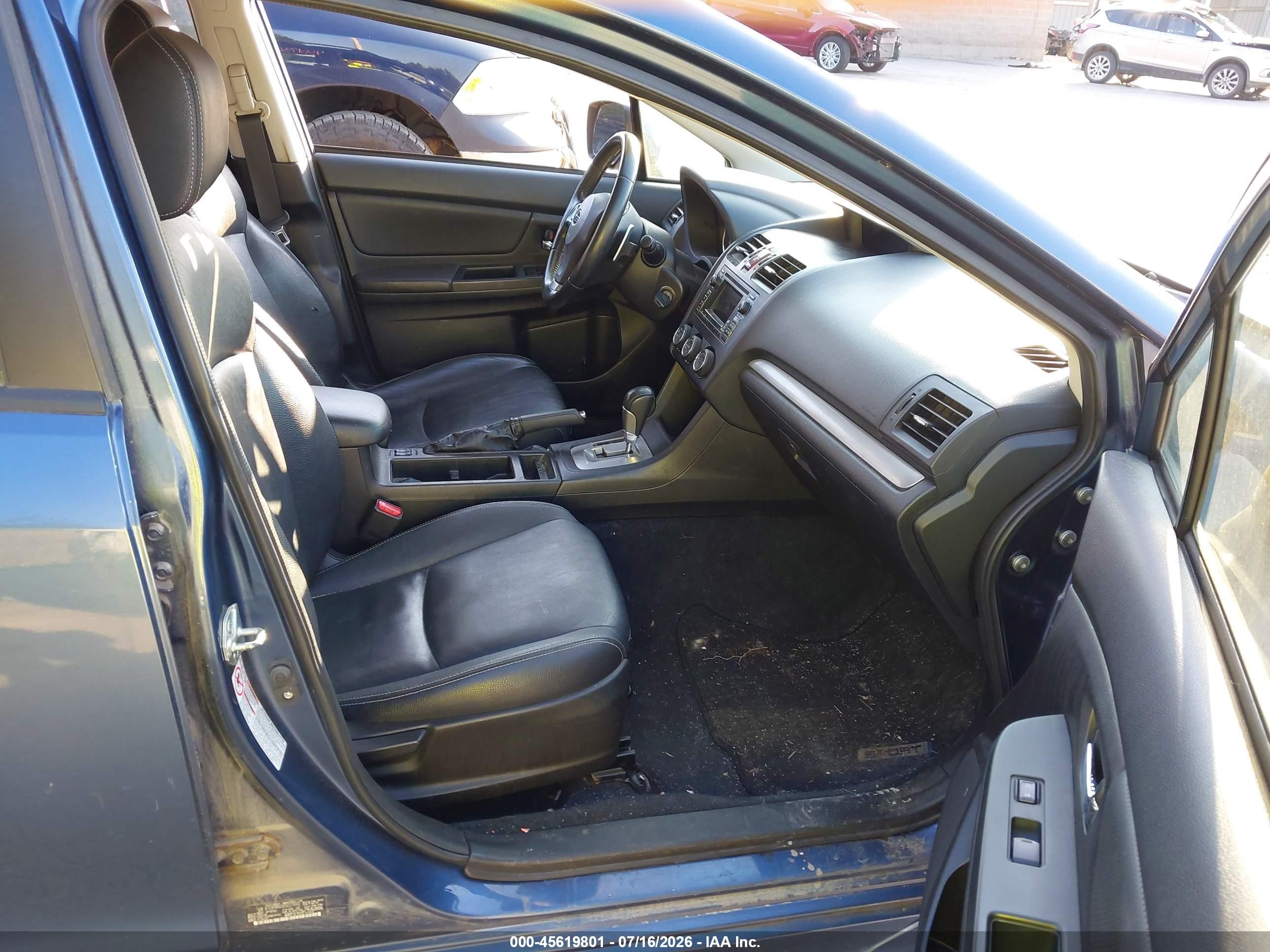 2012 Subaru Impreza 2.0i Sport Limited Blue vin: JF1GPAR60CH227692