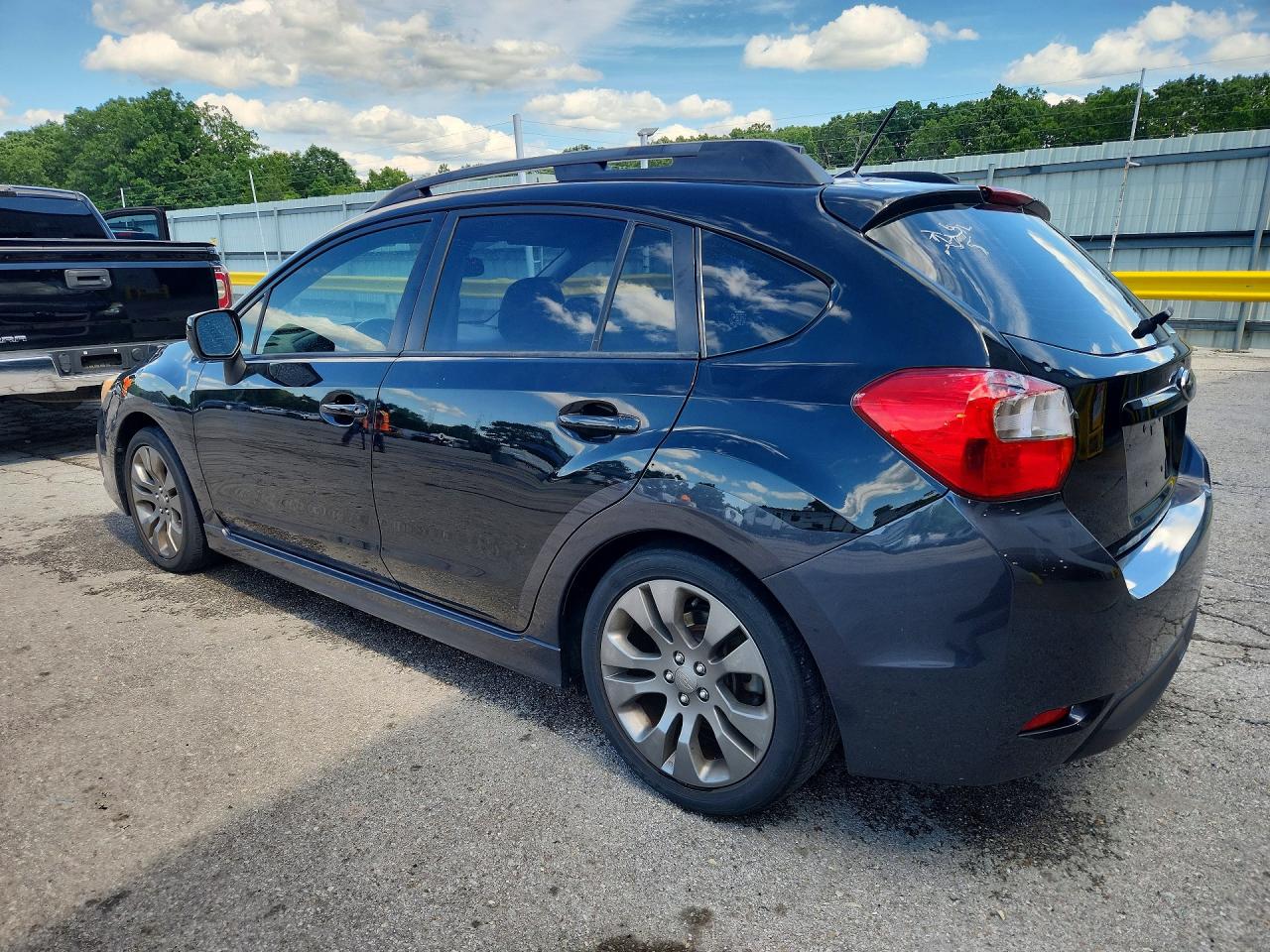 2012 Subaru Impreza Sport Limited Black vin: JF1GPAR60CH229300
