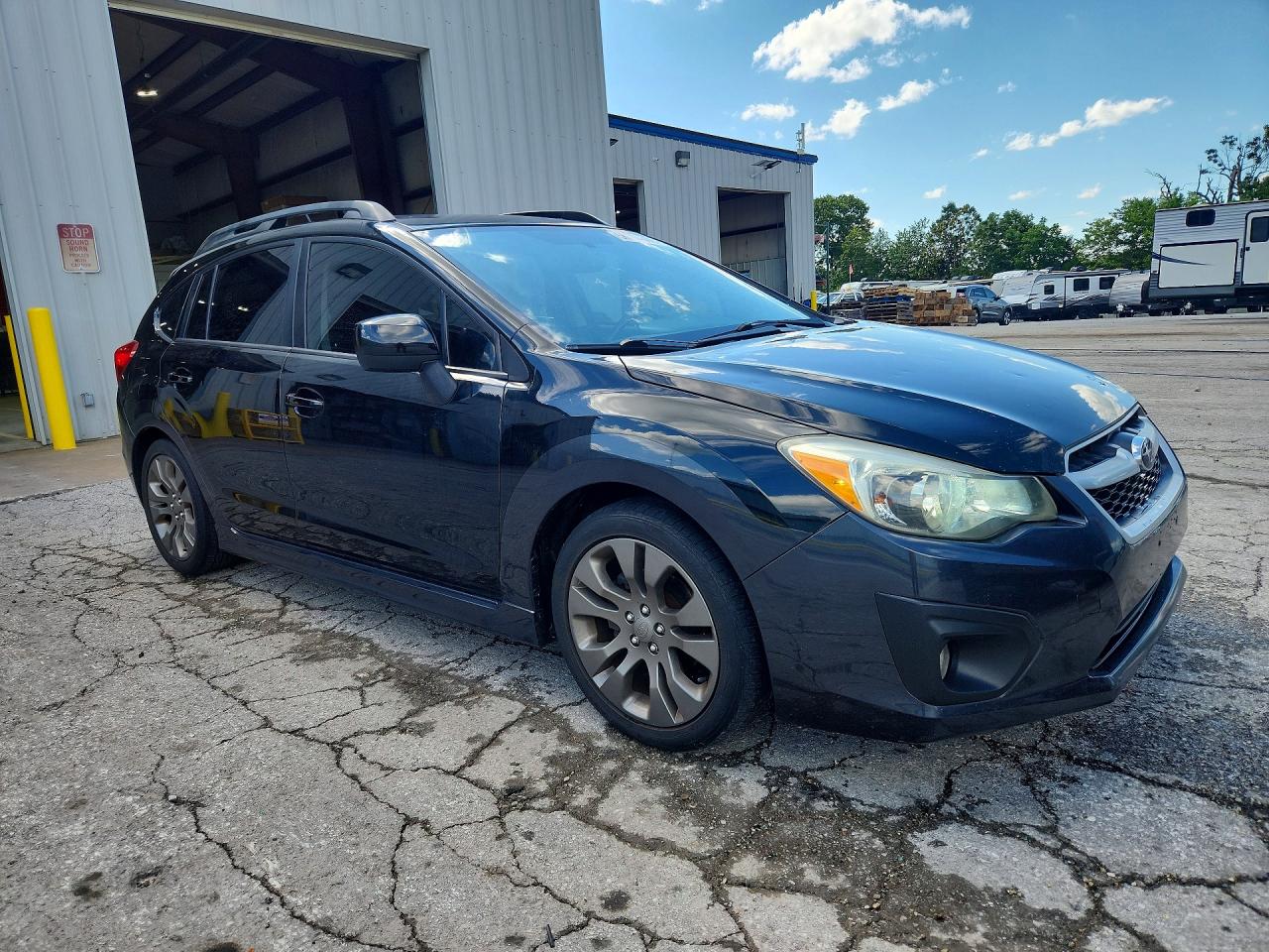 2012 Subaru Impreza Sport Limited Black vin: JF1GPAR60CH229300