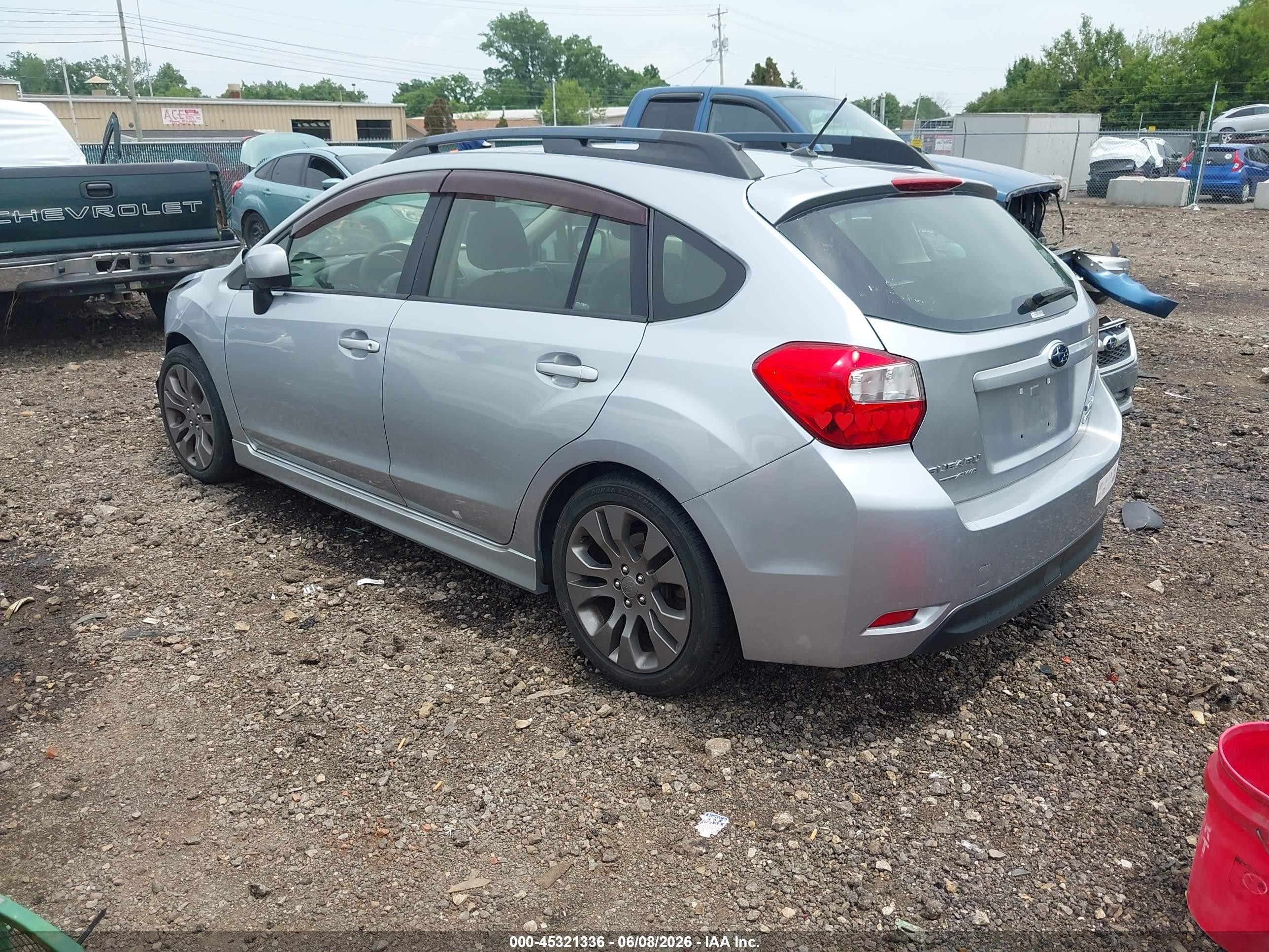 2013 Subaru Impreza 2.0i Sport Limited Серебряный vin: JF1GPAR60D2874761