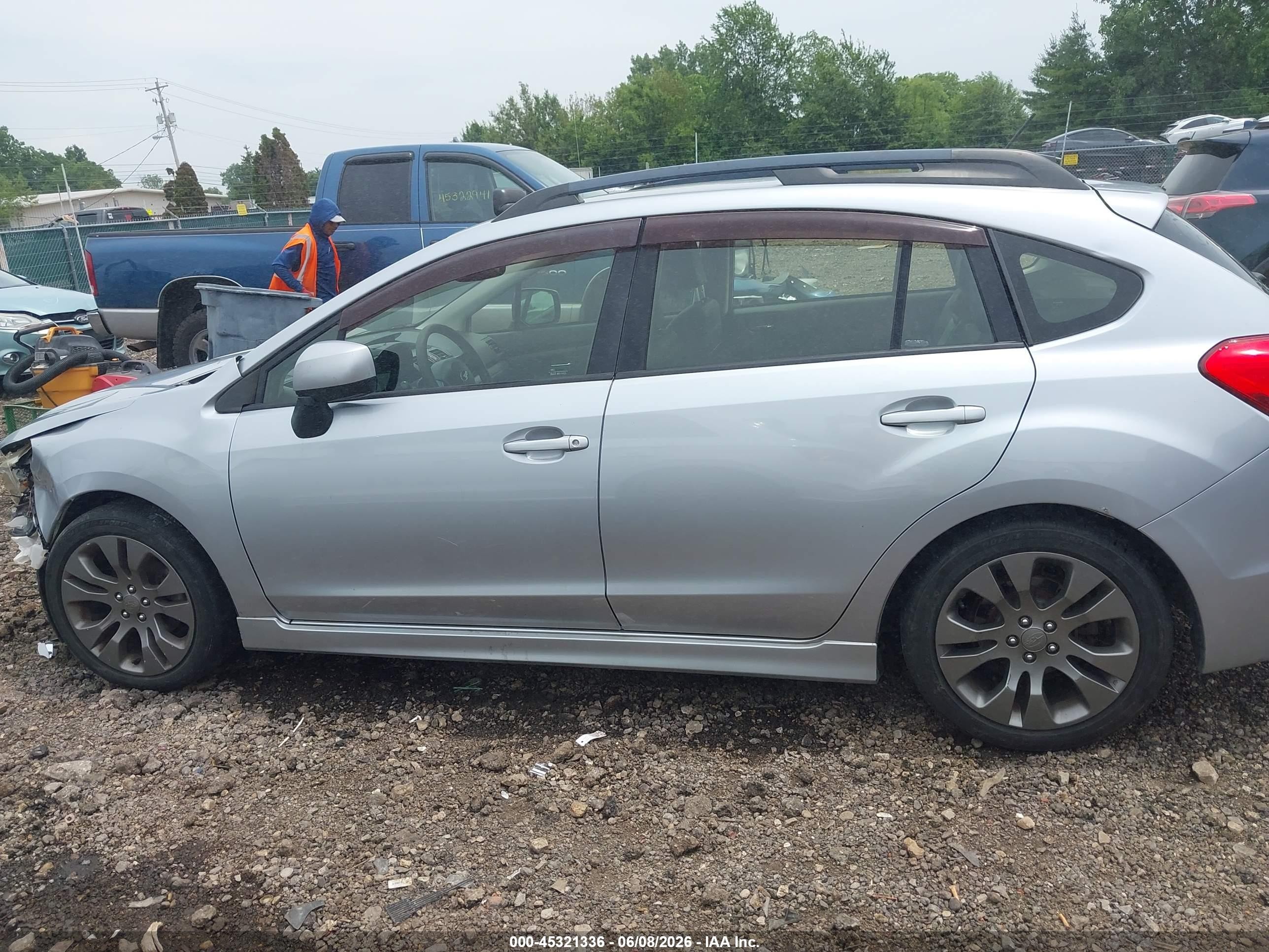 2013 Subaru Impreza 2.0i Sport Limited Серебряный vin: JF1GPAR60D2874761
