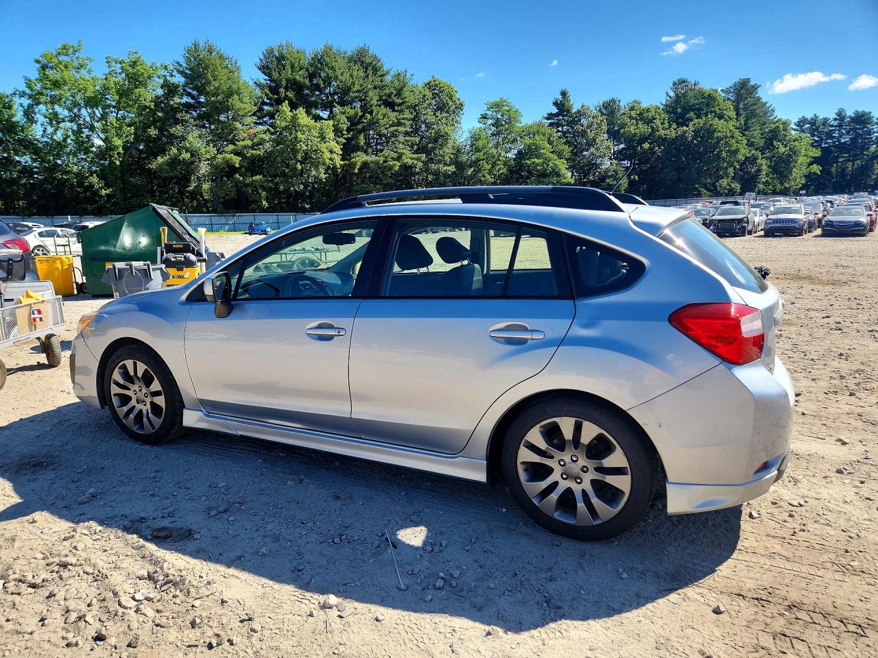 2013 Subaru Impreza Sport Limited Серебряный vin: JF1GPAR60D2883976