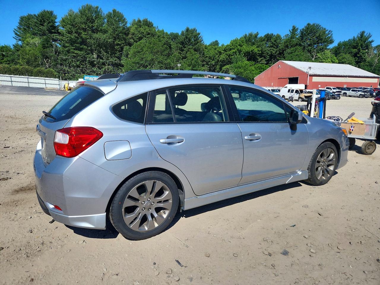 2013 Subaru Impreza Sport Limited Серебряный vin: JF1GPAR60D2883976