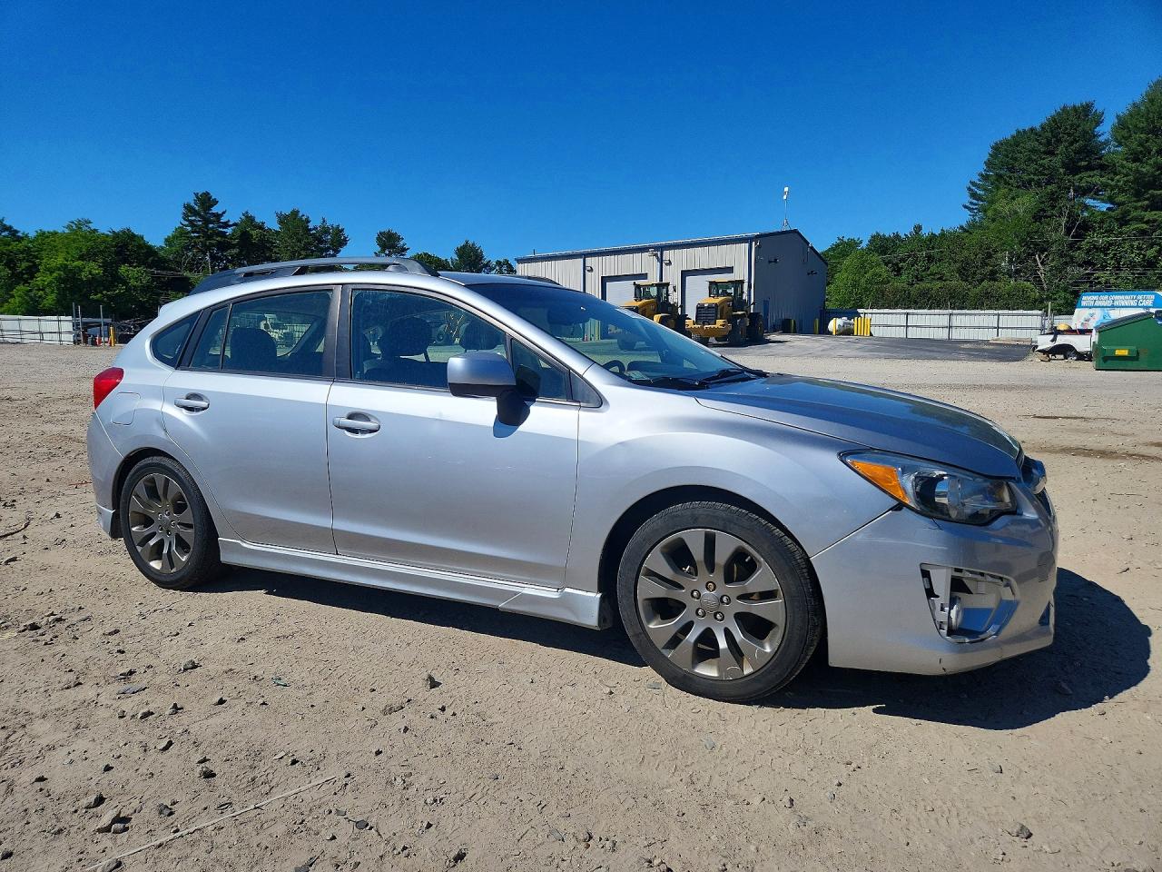 2013 Subaru Impreza Sport Limited Серебряный vin: JF1GPAR60D2883976