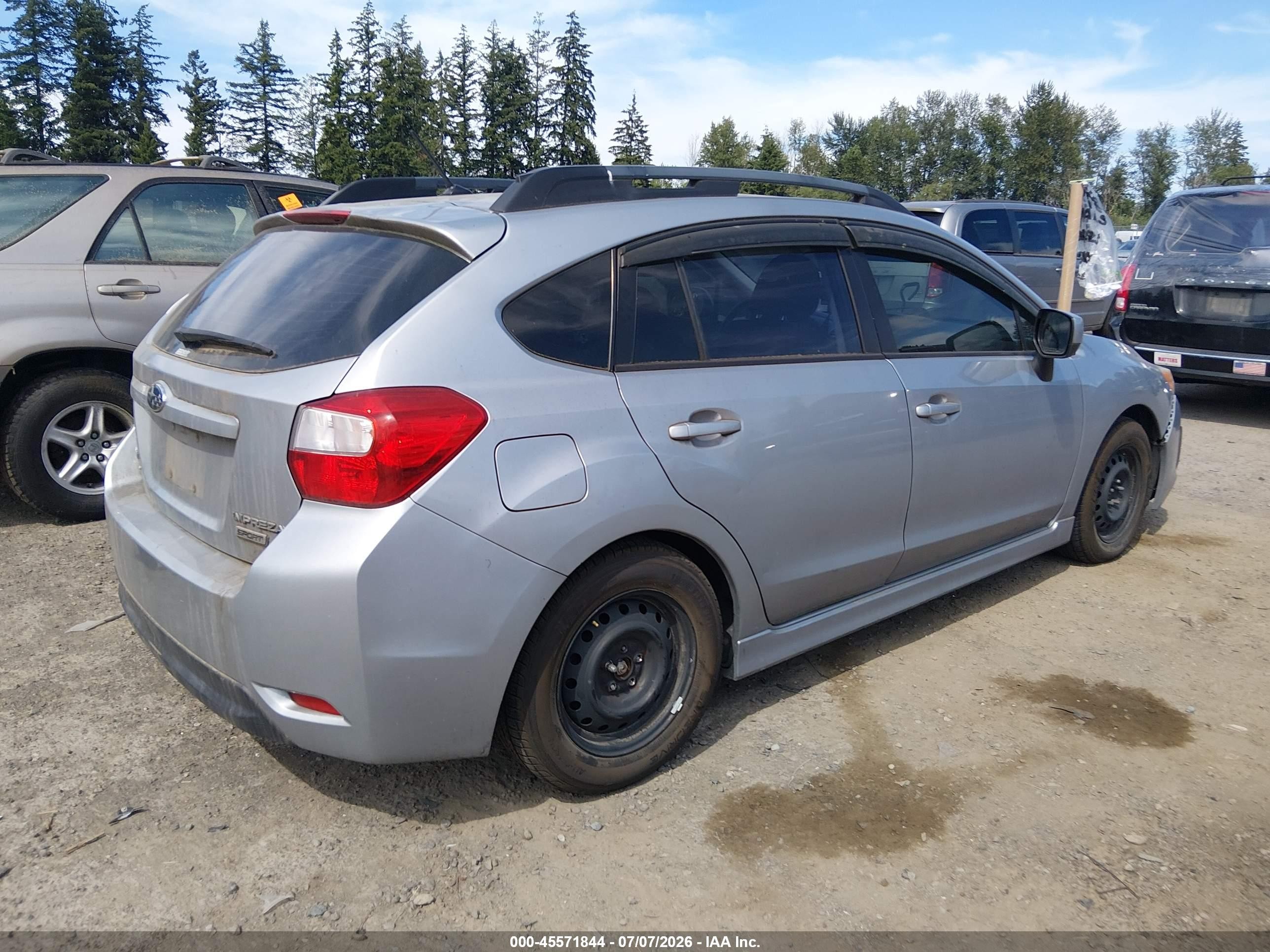 2013 Subaru Impreza 2.0i Sport Limited Light Blue vin: JF1GPAR61DH205069