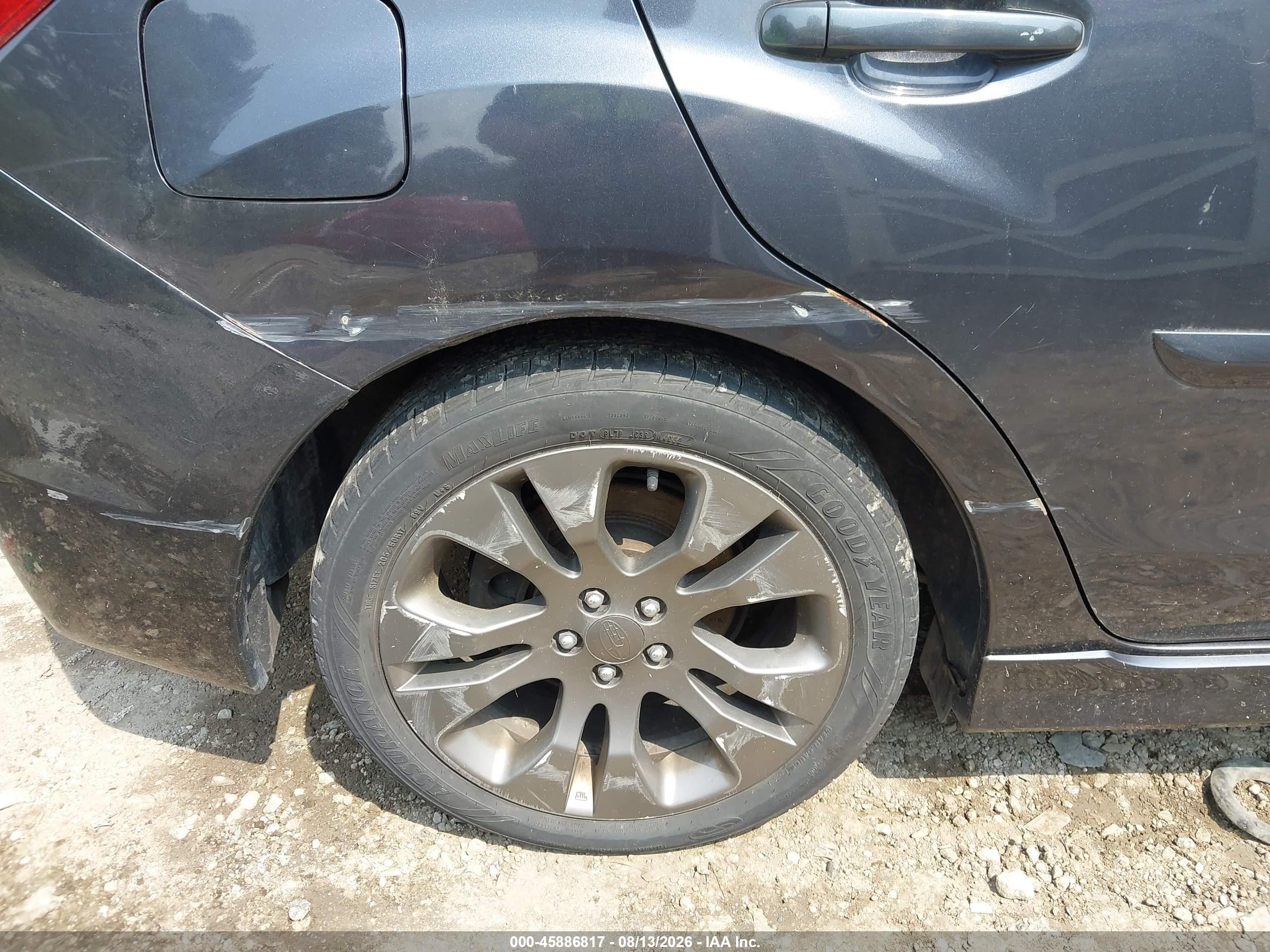 2013 Subaru Impreza 2.0i Sport Limited Blue vin: JF1GPAR61DH209039