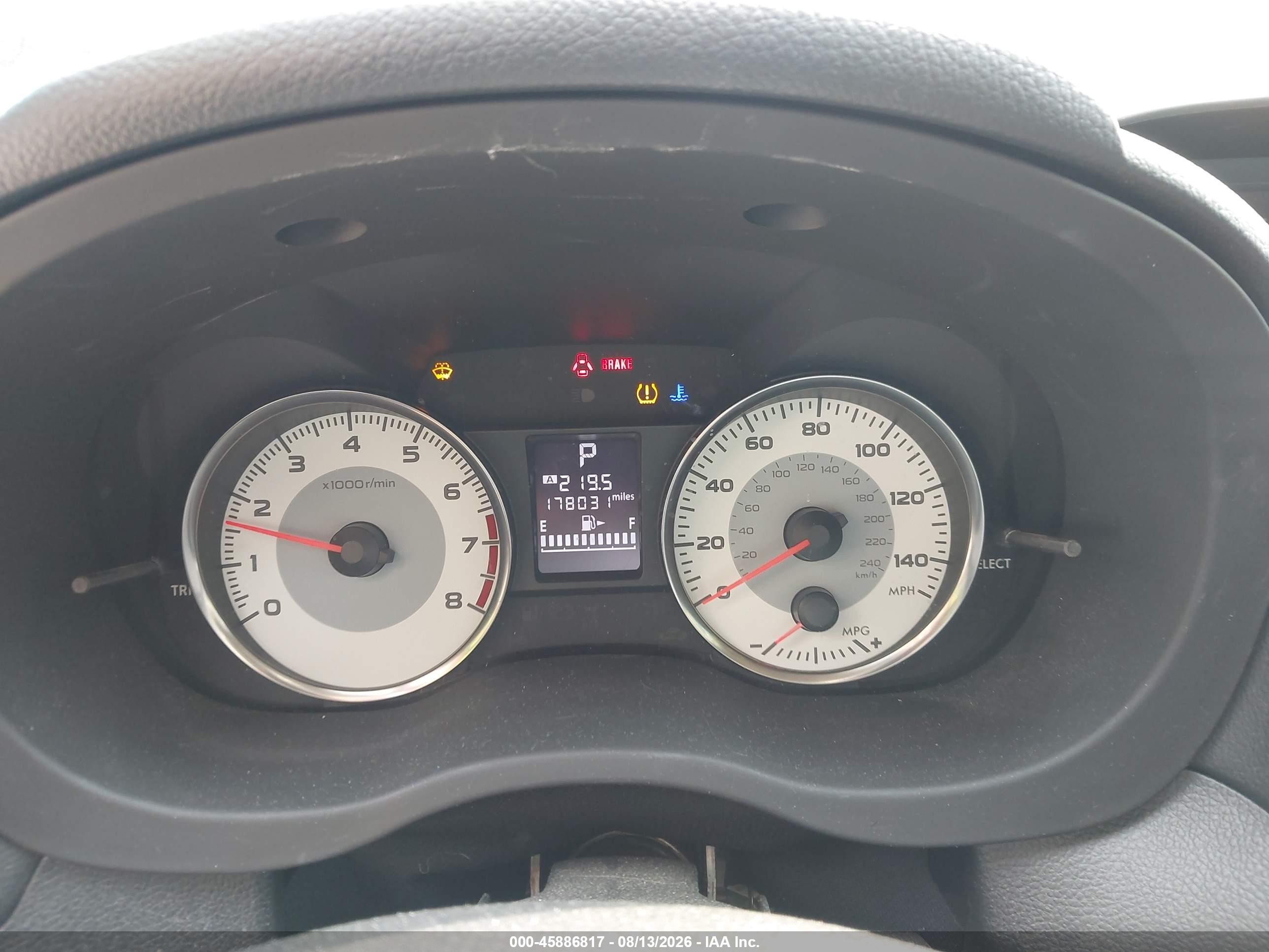 2013 Subaru Impreza 2.0i Sport Limited Blue vin: JF1GPAR61DH209039