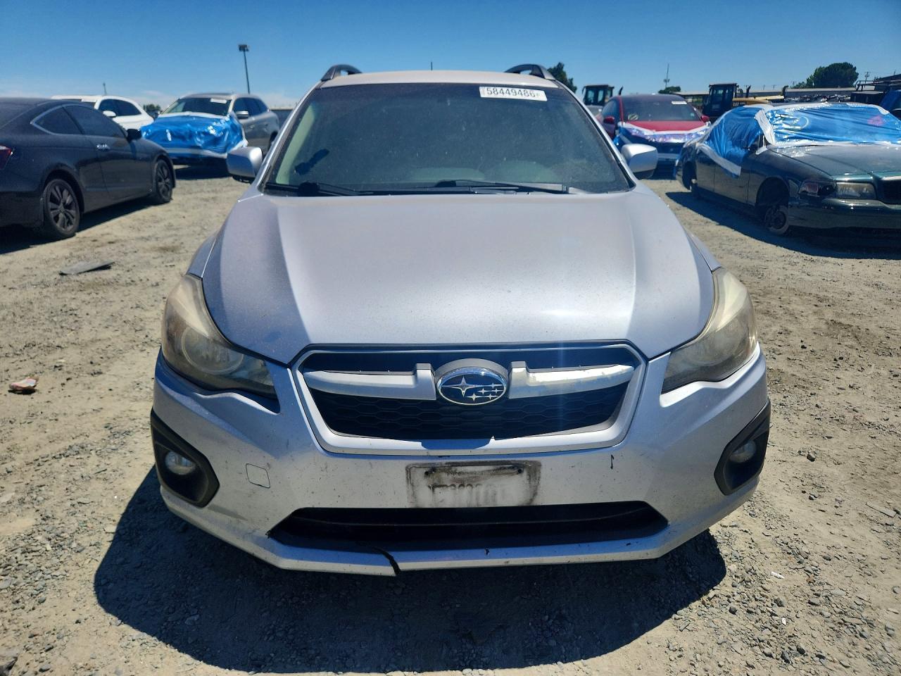 2014 Subaru Impreza Sport Limited Серебряный vin: JF1GPAR61E8256671