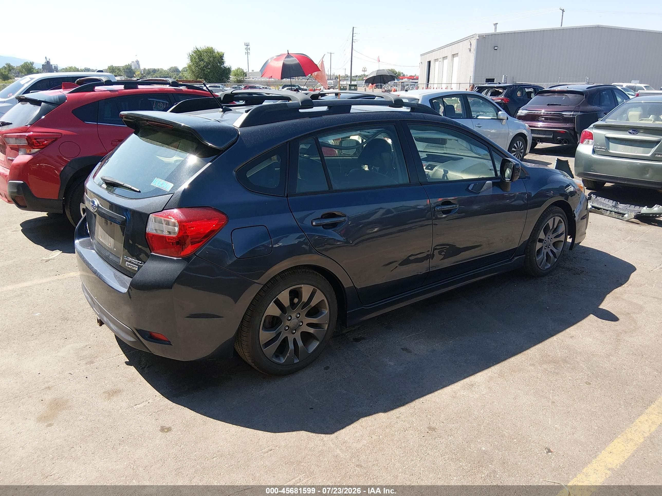 2014 Subaru Impreza 2.0i Sport Limited Черный vin: JF1GPAR61EH217255
