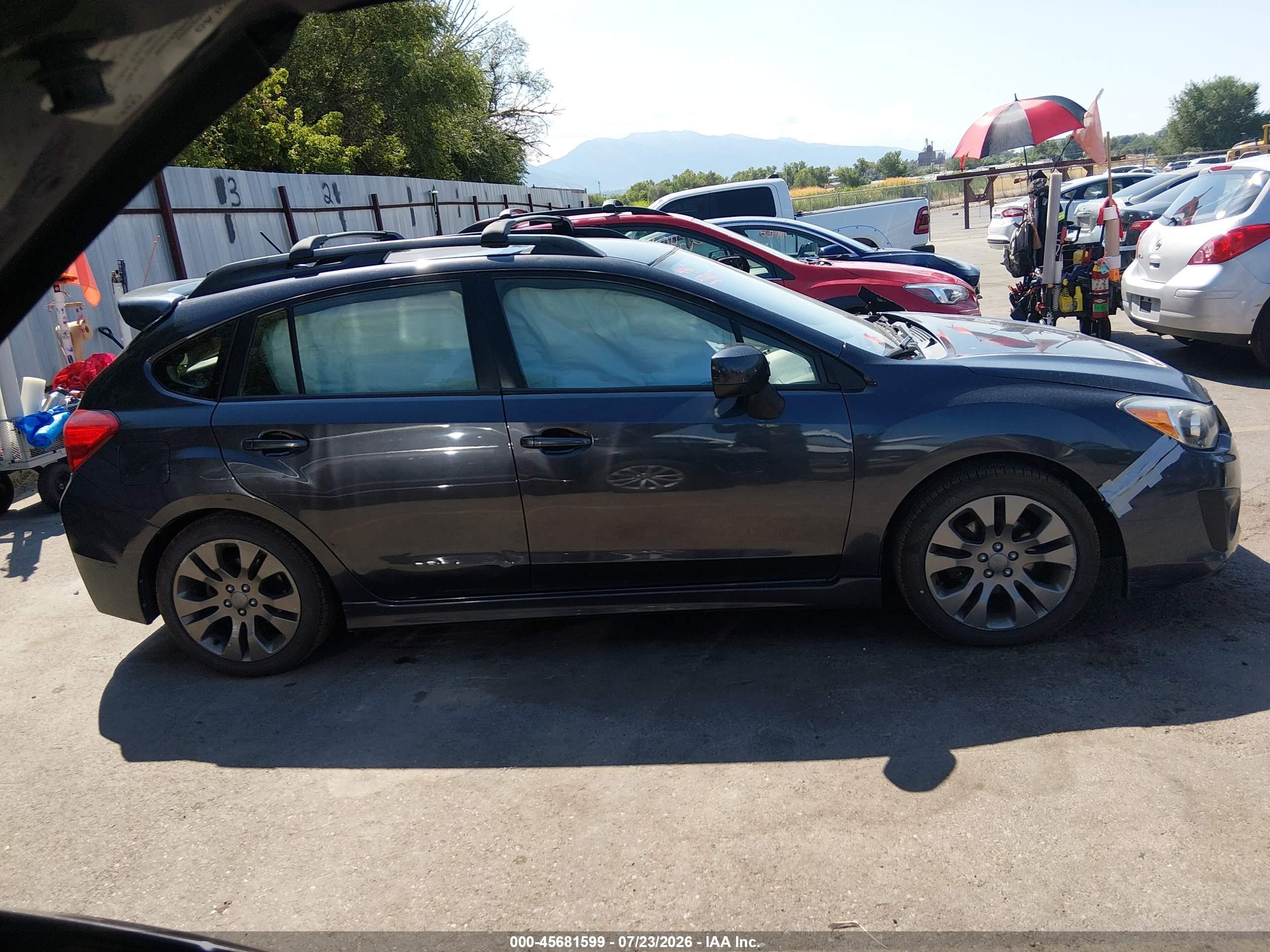 2014 Subaru Impreza 2.0i Sport Limited Черный vin: JF1GPAR61EH217255